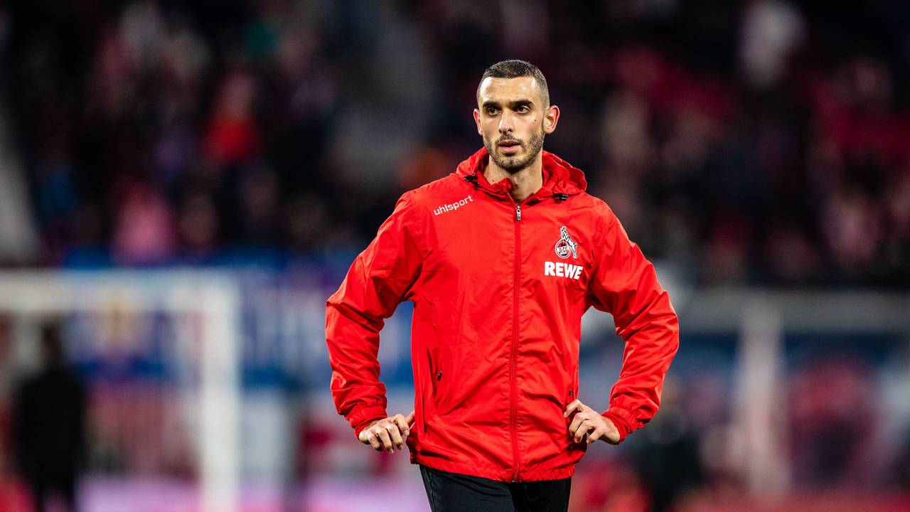 Ellyes Skhiri vor dem Spiel bei RB Leipzig