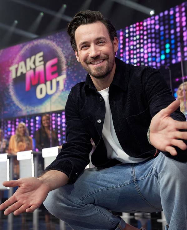 Moderator Jan Köppen, hier bei der RTL-Datingshow „Take Me Out“. In der Folge vom 19. Februar beichtete der Moderator, dass er einen OnlyFans-Account besaß.