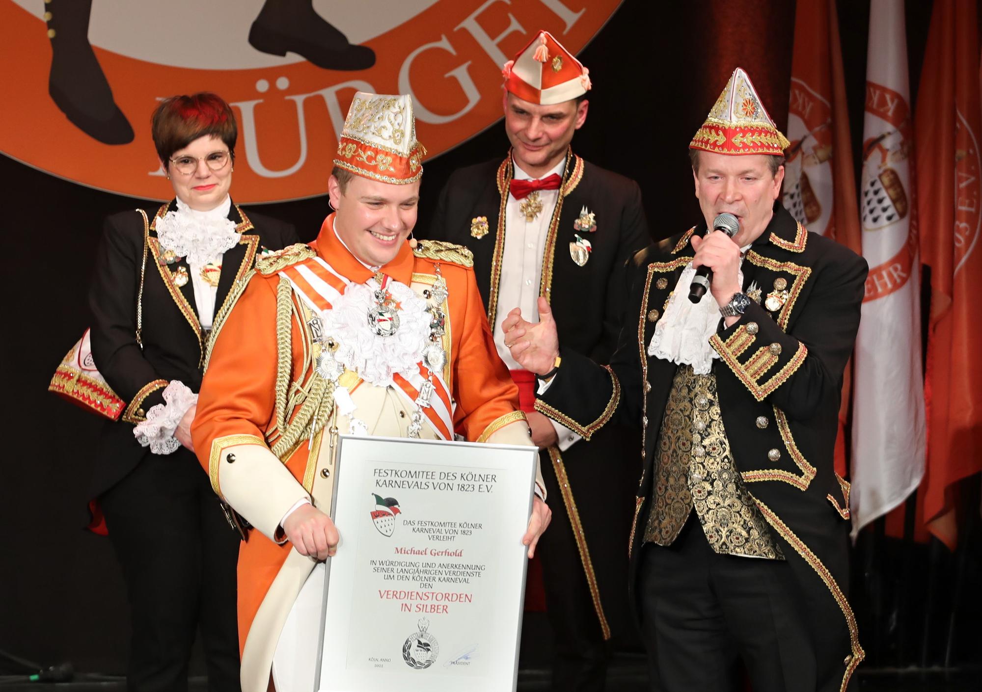 Michael Gerhold wurde ausgezeichnet.