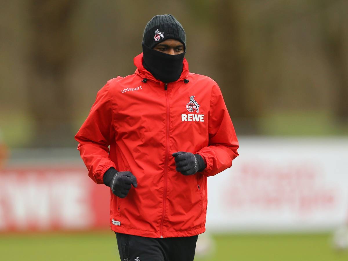 Anthony Modeste dreht Laufrunden am Geißbockheim.