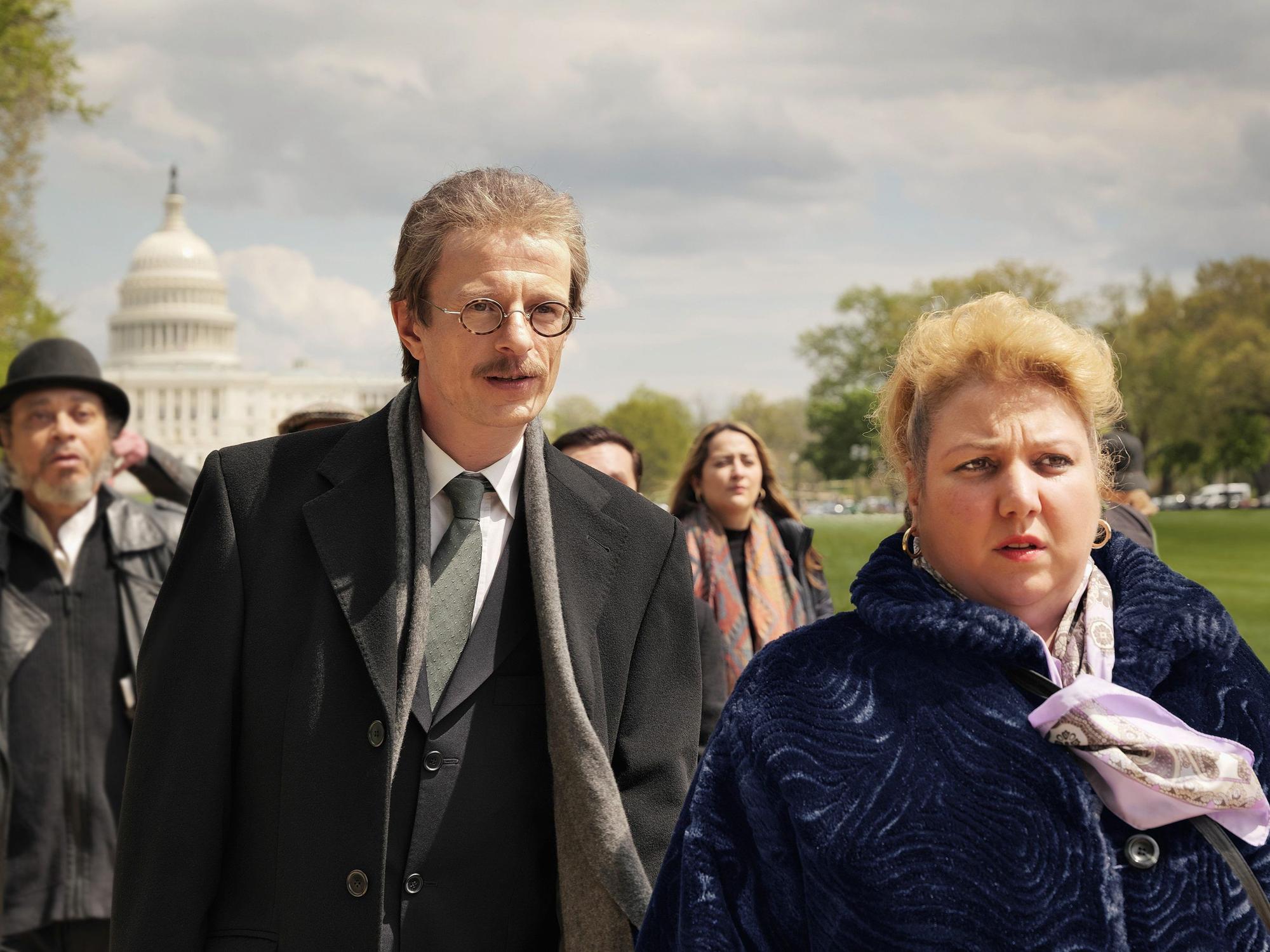 Meltem Kaptan und Alexander Scheer in einer Filmszene