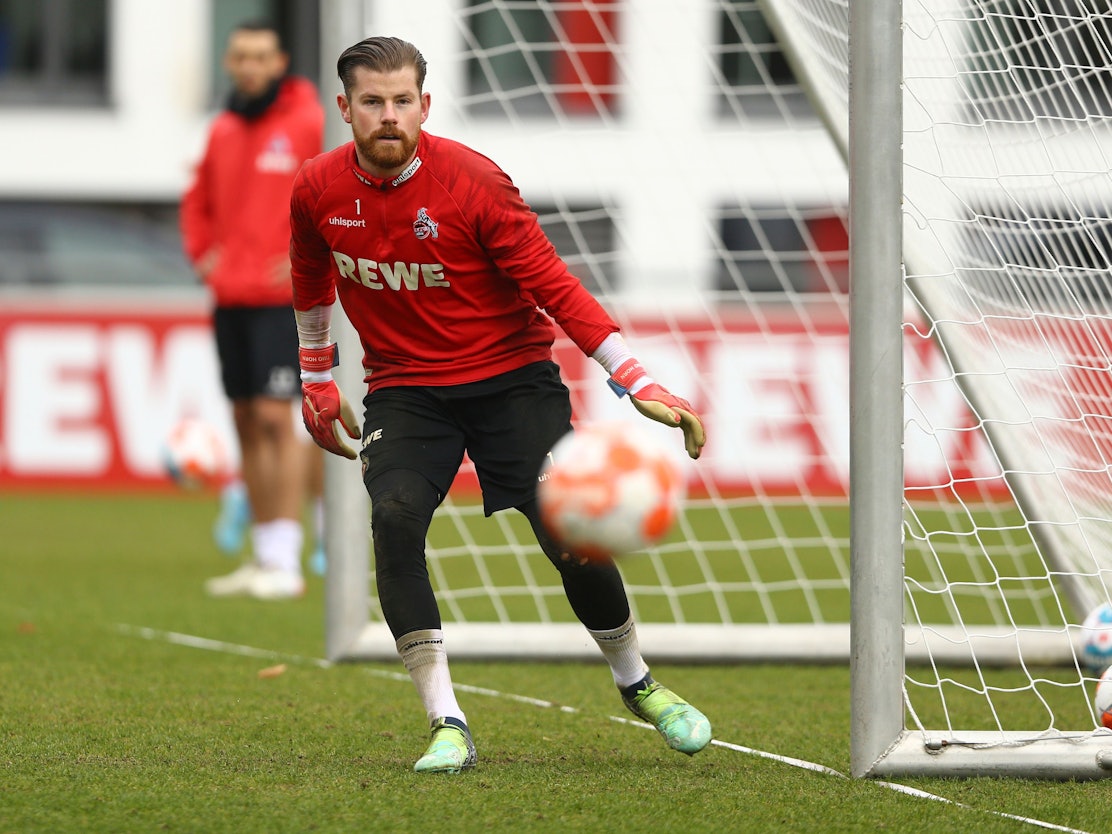 Timo Horn im Training des 1. FC Köln