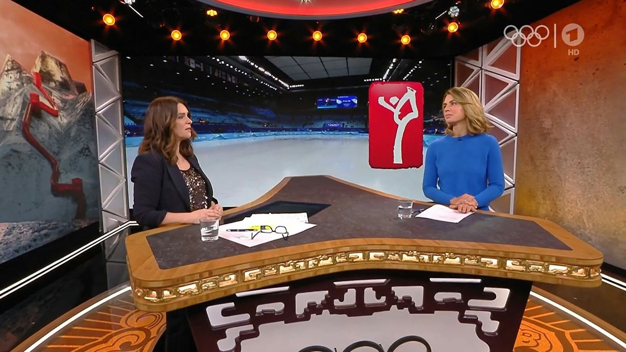 Katarina Witt im Gespräch mit Jessy Wellmer