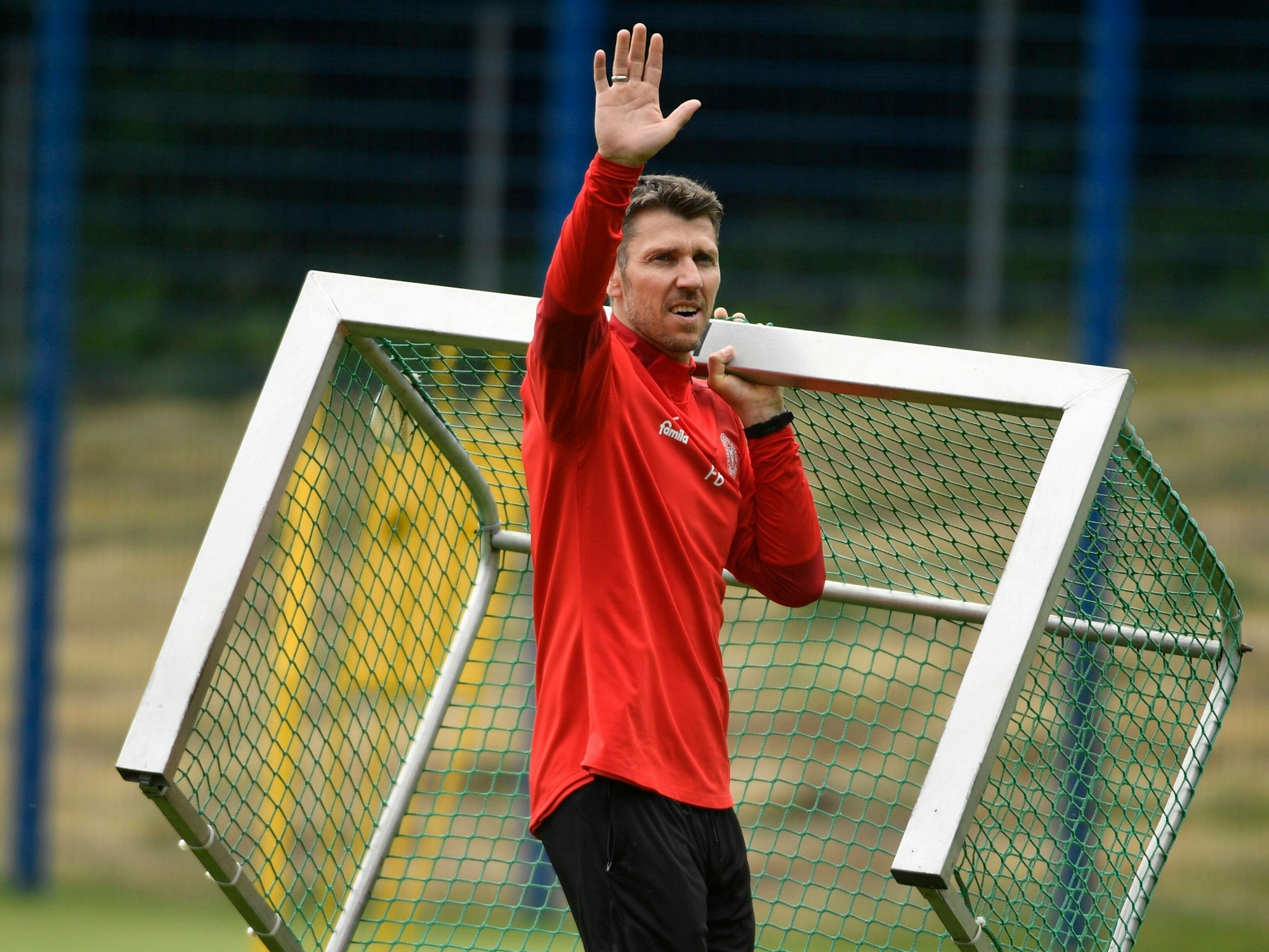 Gruß von Kiel-Co-Trainer Fabian Boll am 23. Juni 2021.