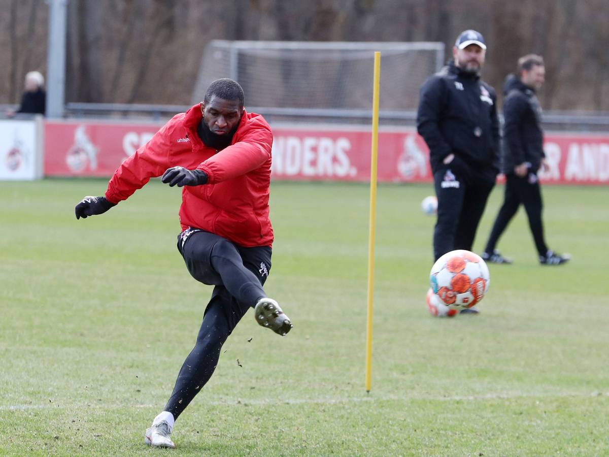 Anthony Modeste trainiert beim 1. FC Köln.