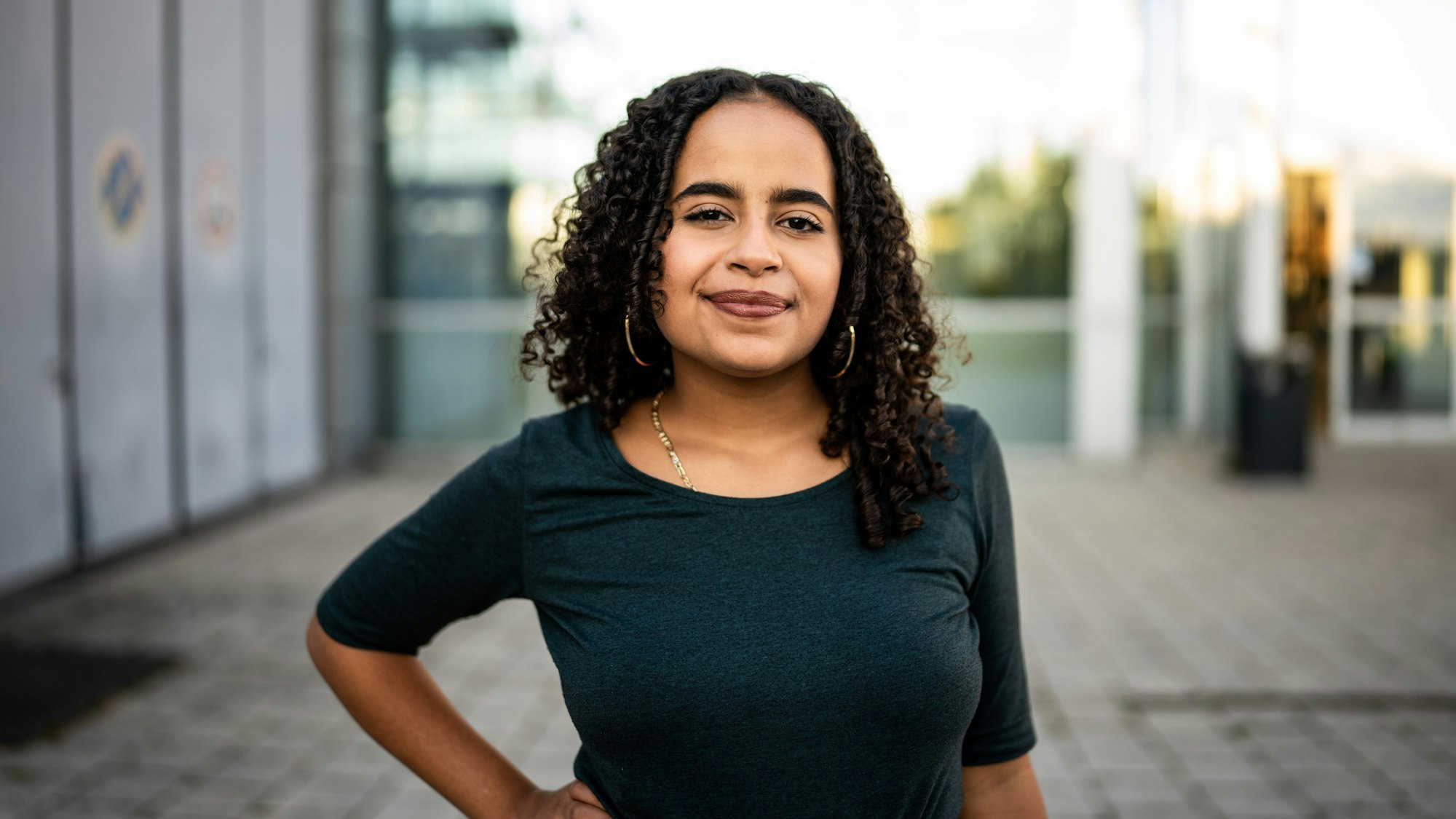 Politikerin und Studentin Sarah Lee Heinrich.