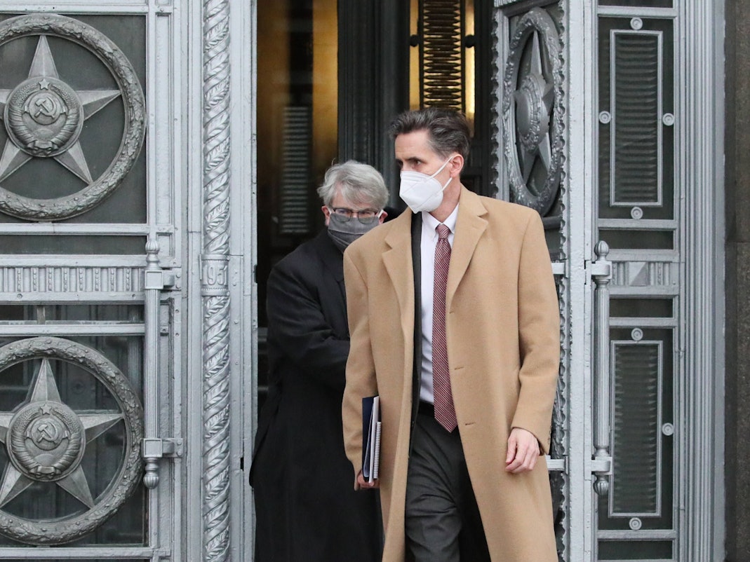 US-Diplomat Bart Gorman in Russland.