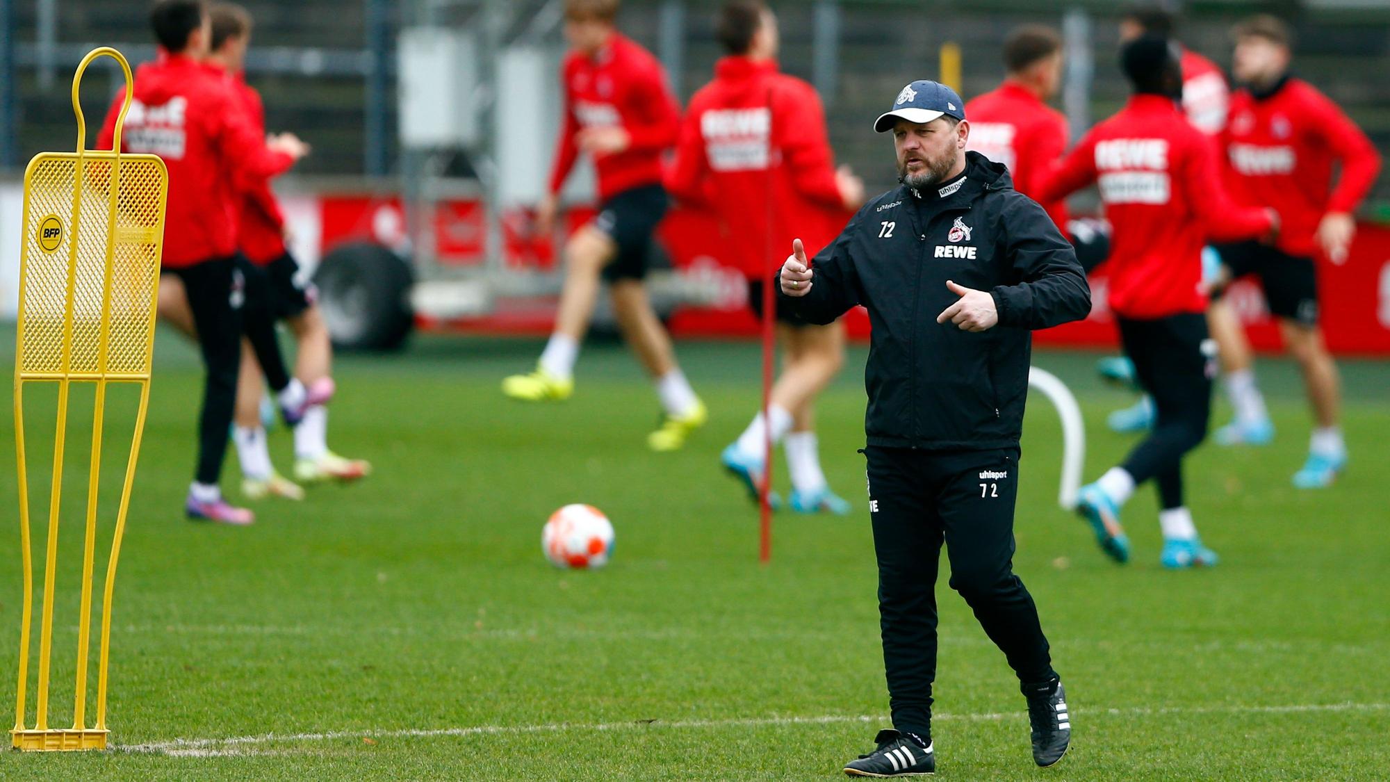 Steffen Baumgart trainiert den 1. FC Köln.