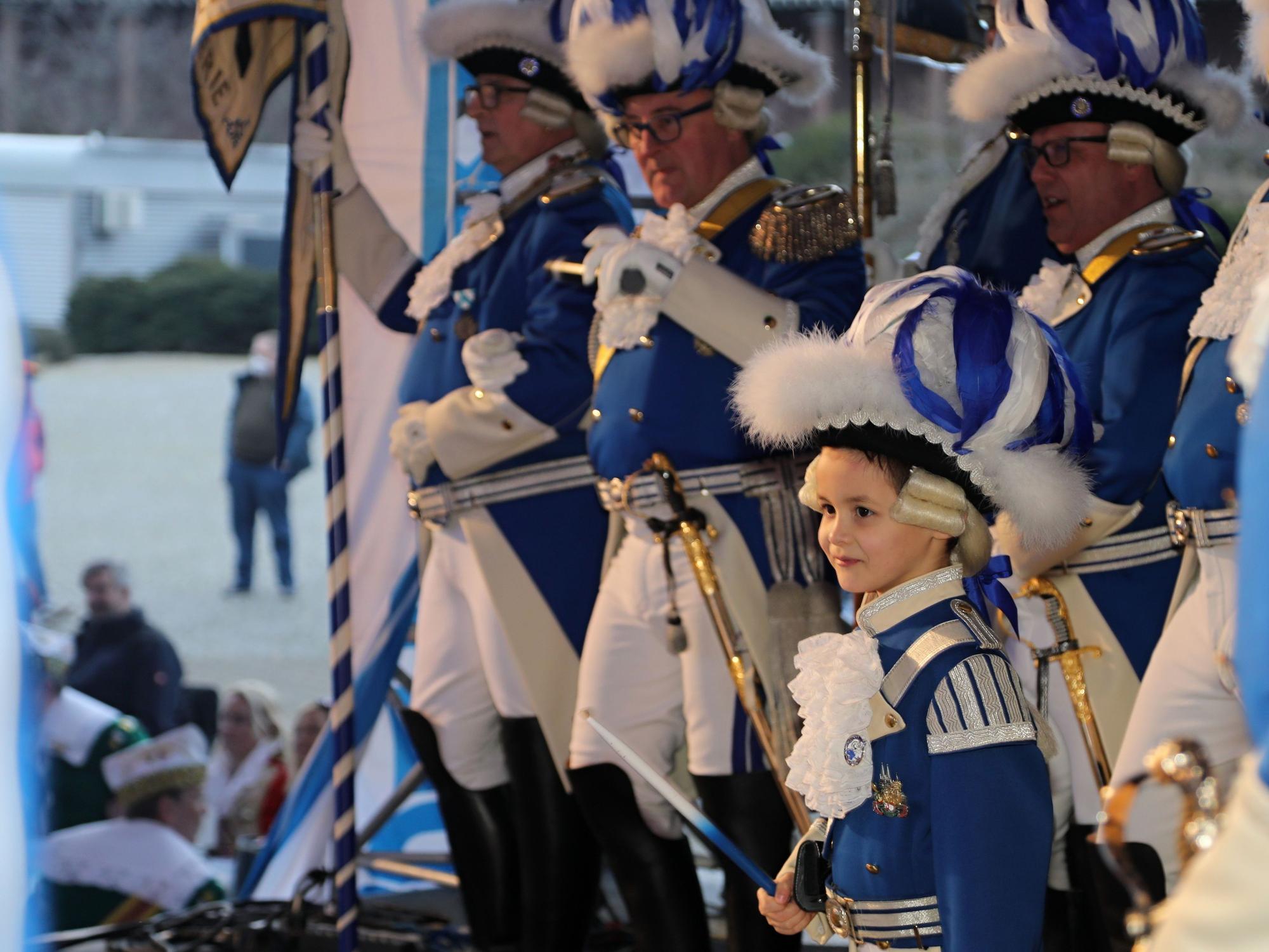 Sitzung der Blauen Funken im Tanzbrunnen