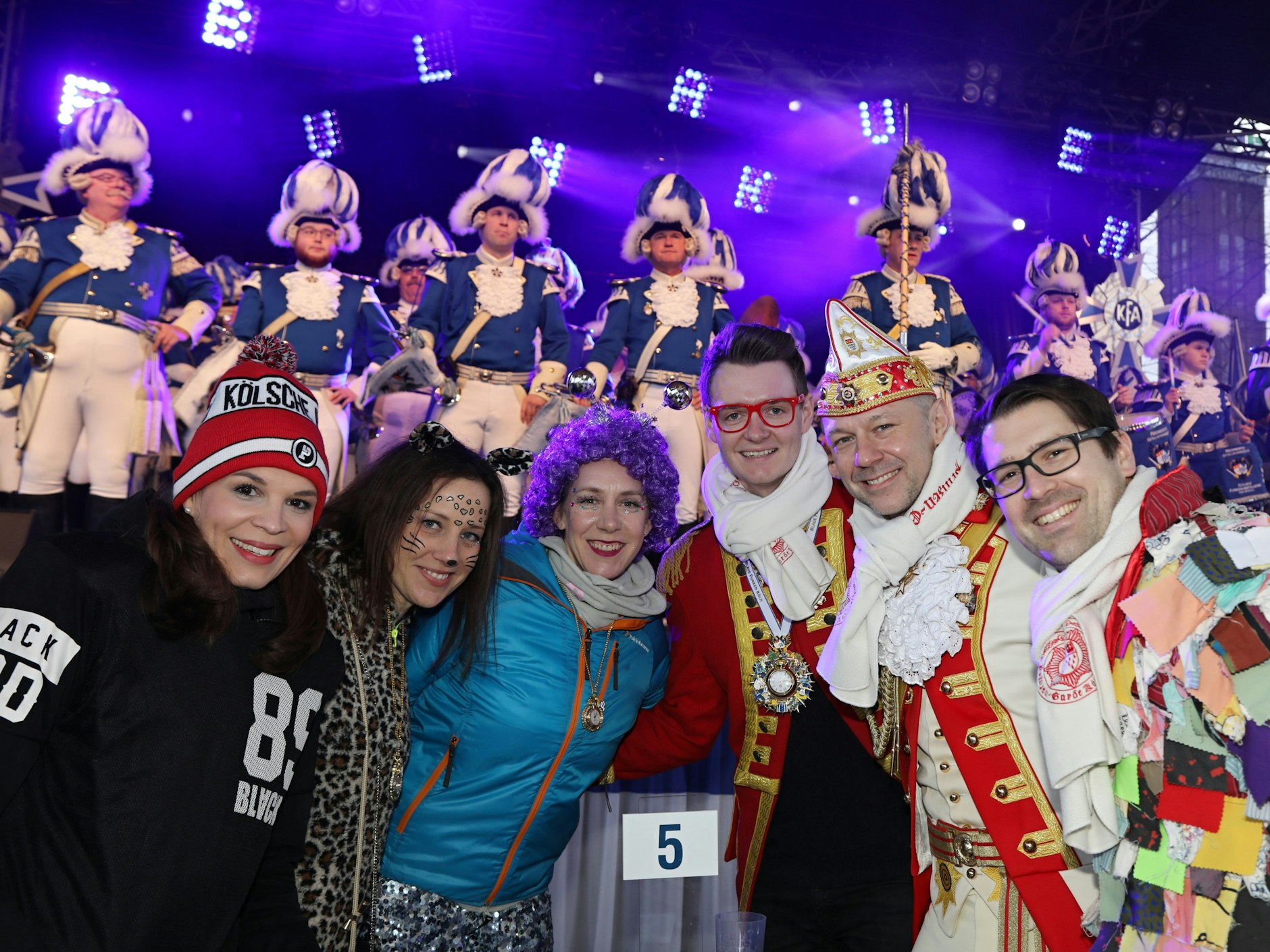 Sitzung der Blauen Funken im Tanzbrunnen