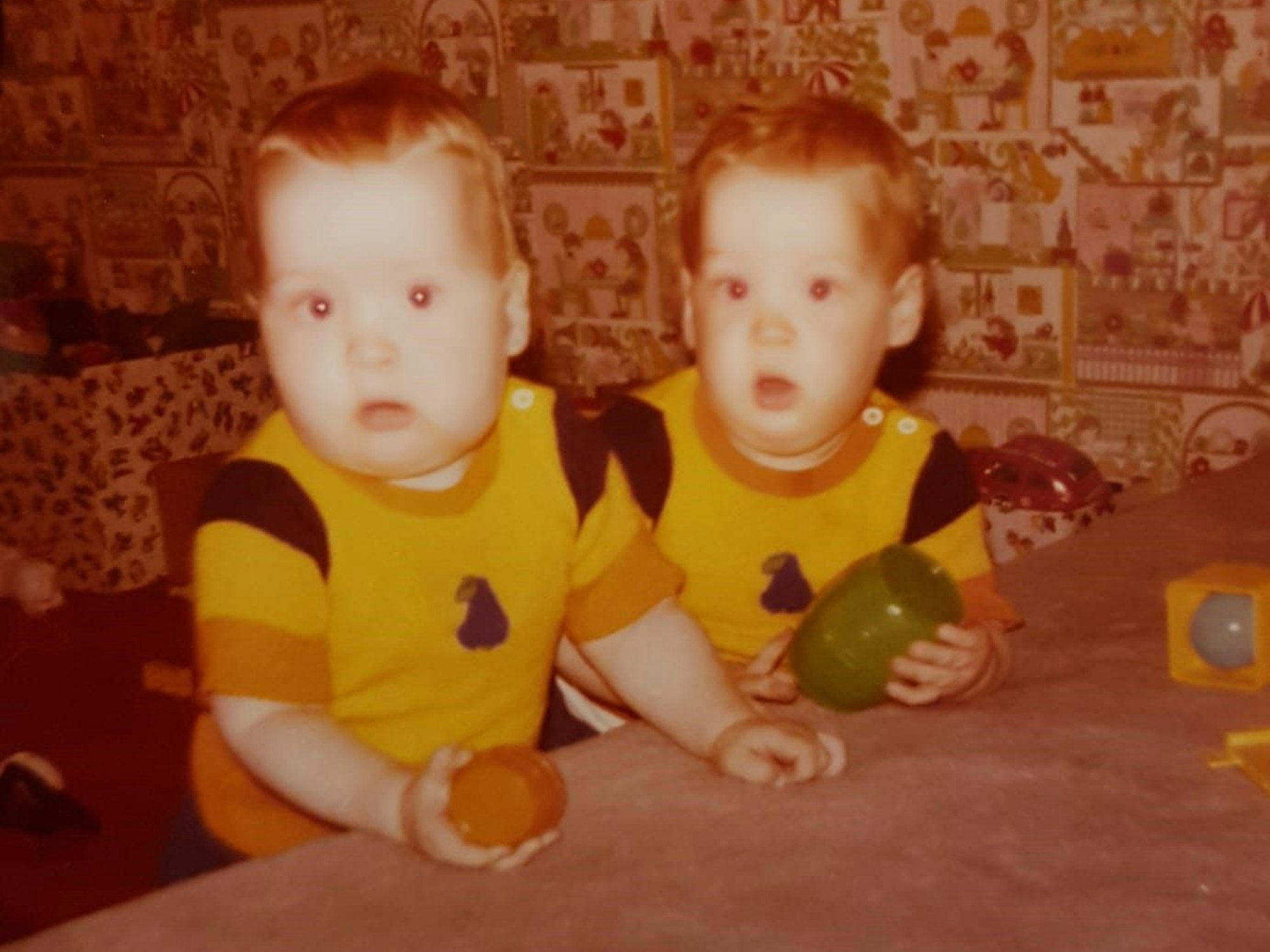 Torsten und Oliver Gralla als Kinder