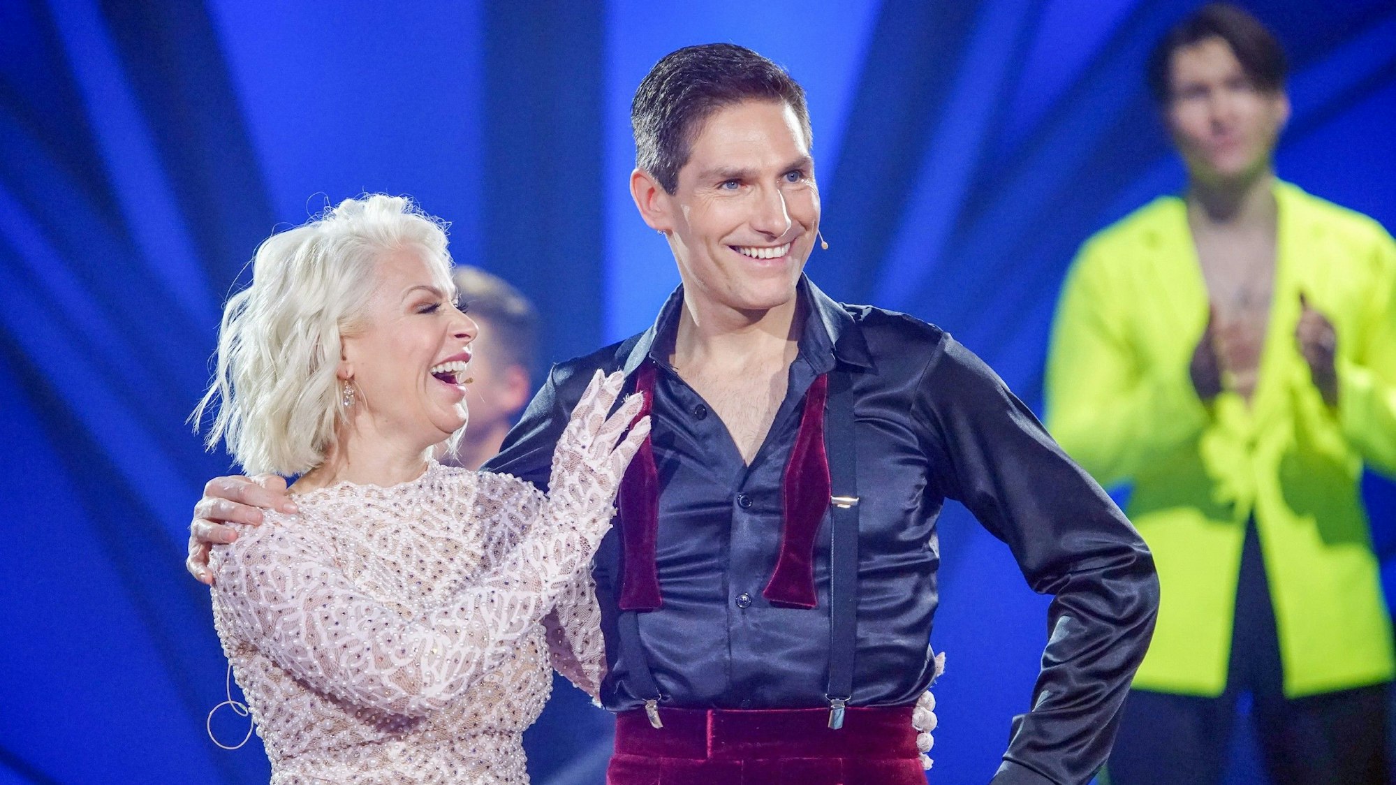Michelle tanzt bei „Let's Dance“ 2022 mit Christian Polanc.