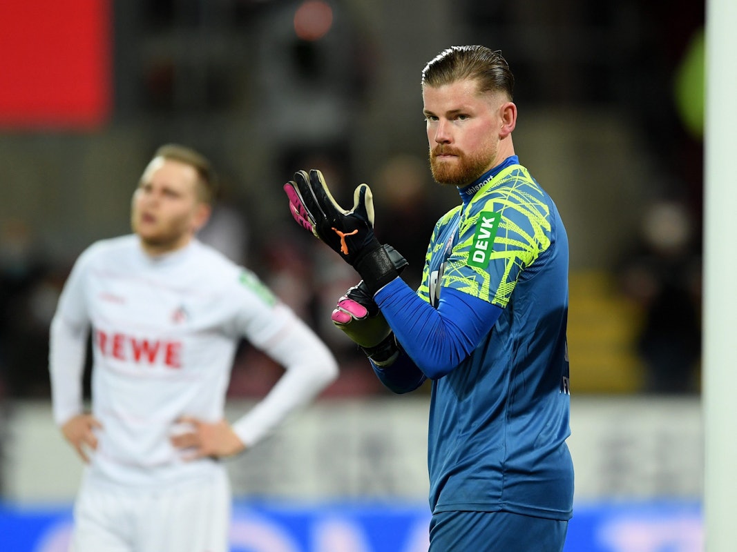 Timo Horn im Tor des 1. FC Köln