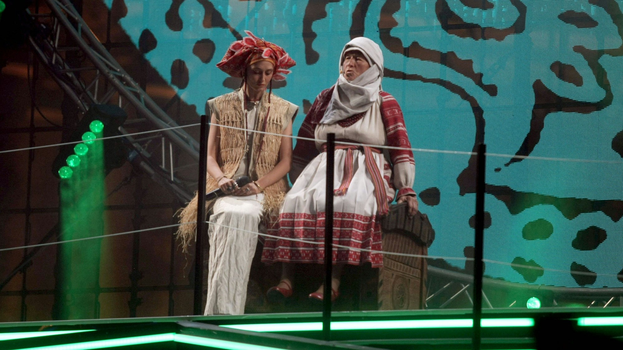 Alina Pash (l., hier im August 2021) hat ihre Teilnahme am ESC abgesagt.