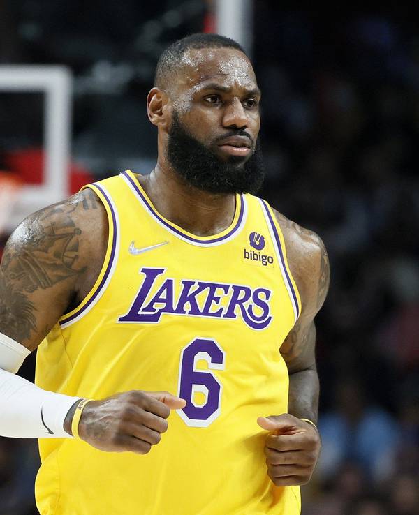 Basketball-Profi LeBron James.