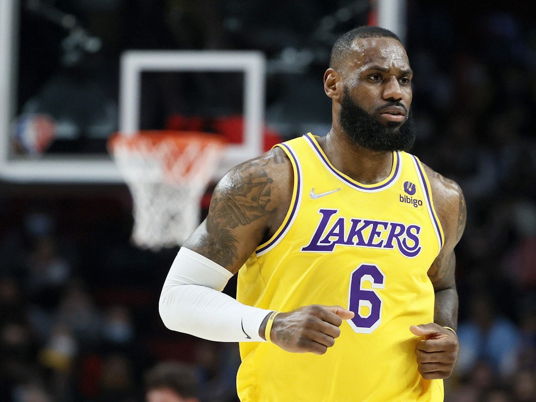 Basketball-Profi LeBron James.