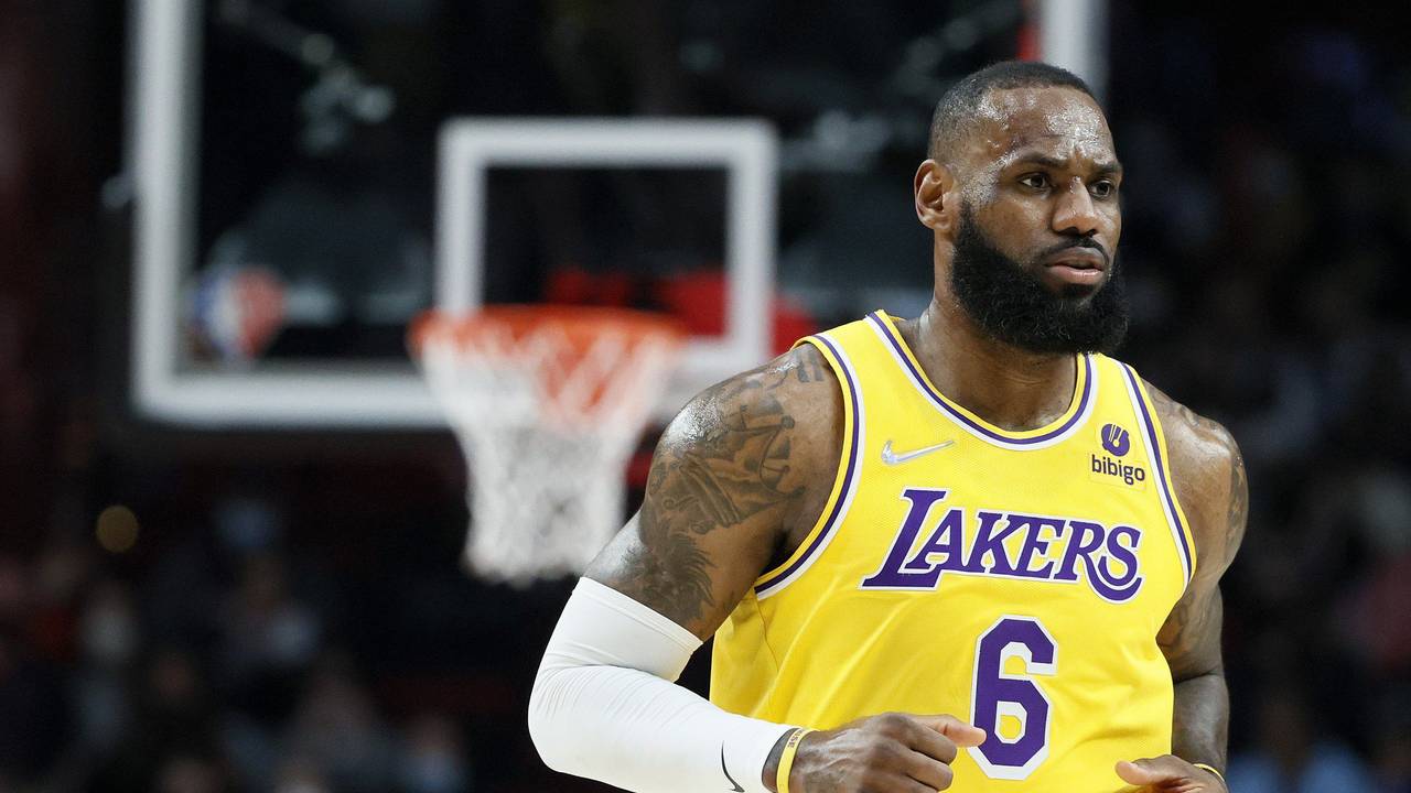 Basketball-Profi LeBron James.