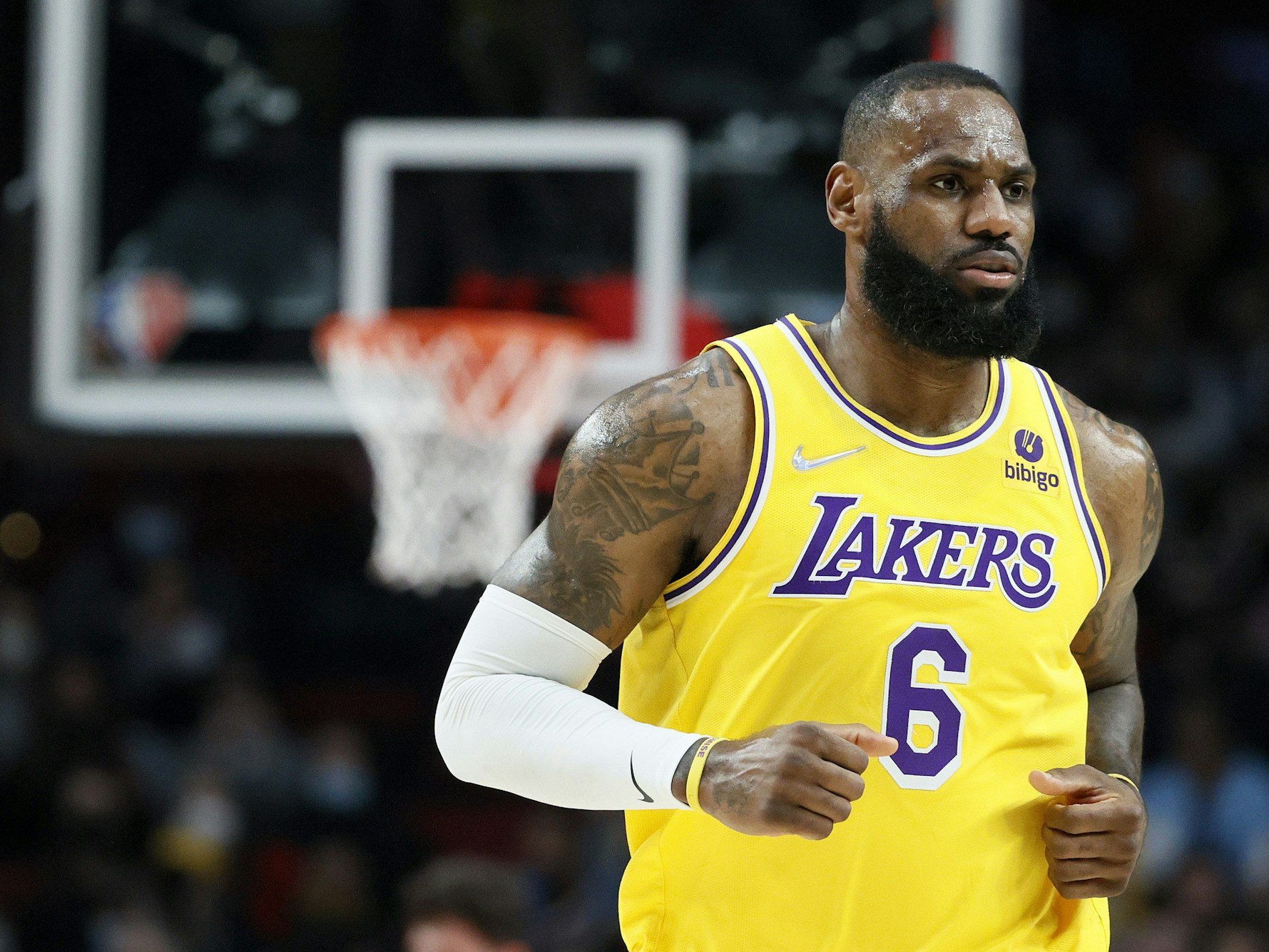 Basketball-Profi LeBron James.