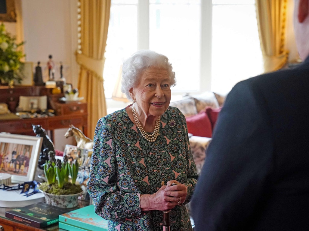 Queen Elizabeth II. (hier am 16. Februar) hat Corona.