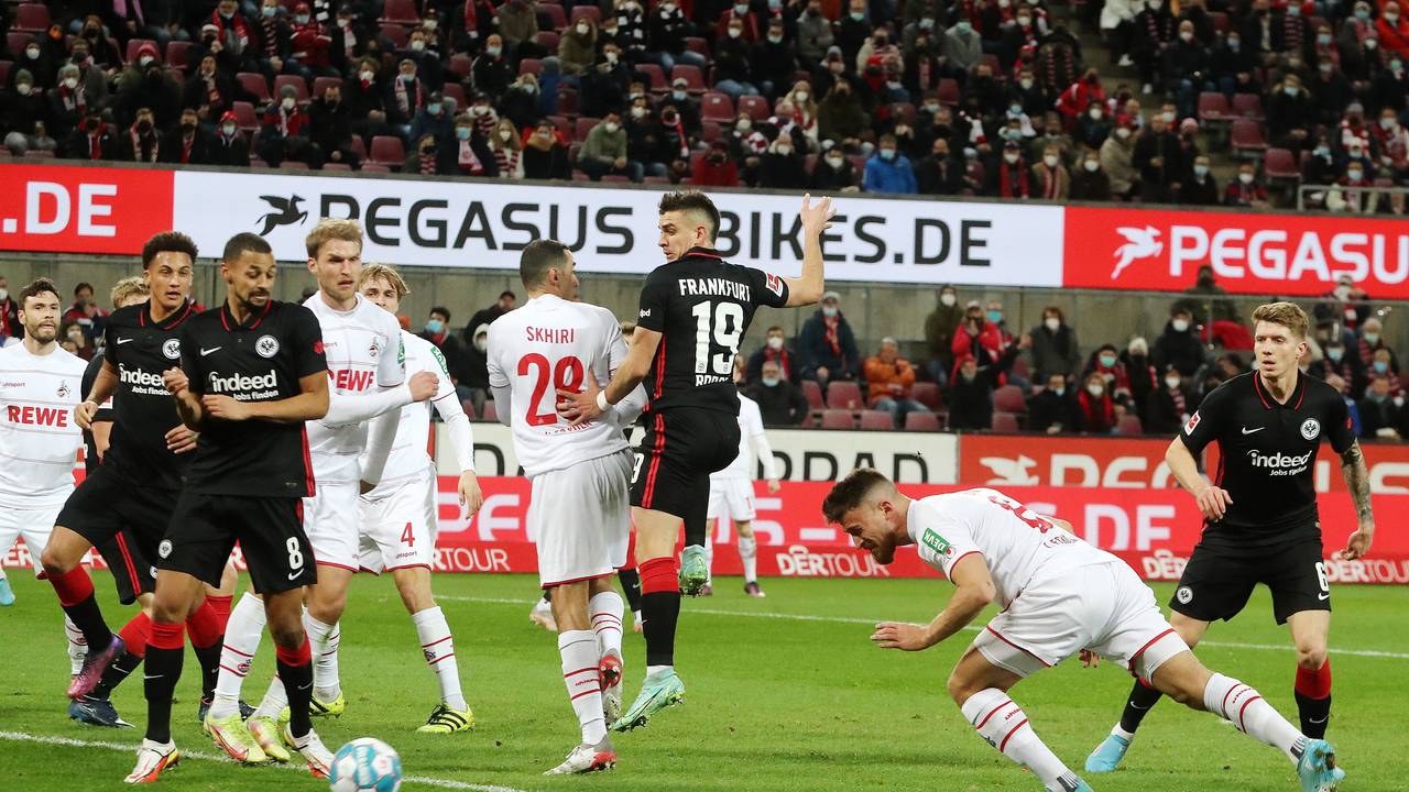 Salih Özcan und Ellyes Skhiri spielen für den 1. FC Köln gegen Eintracht Frankfurt.