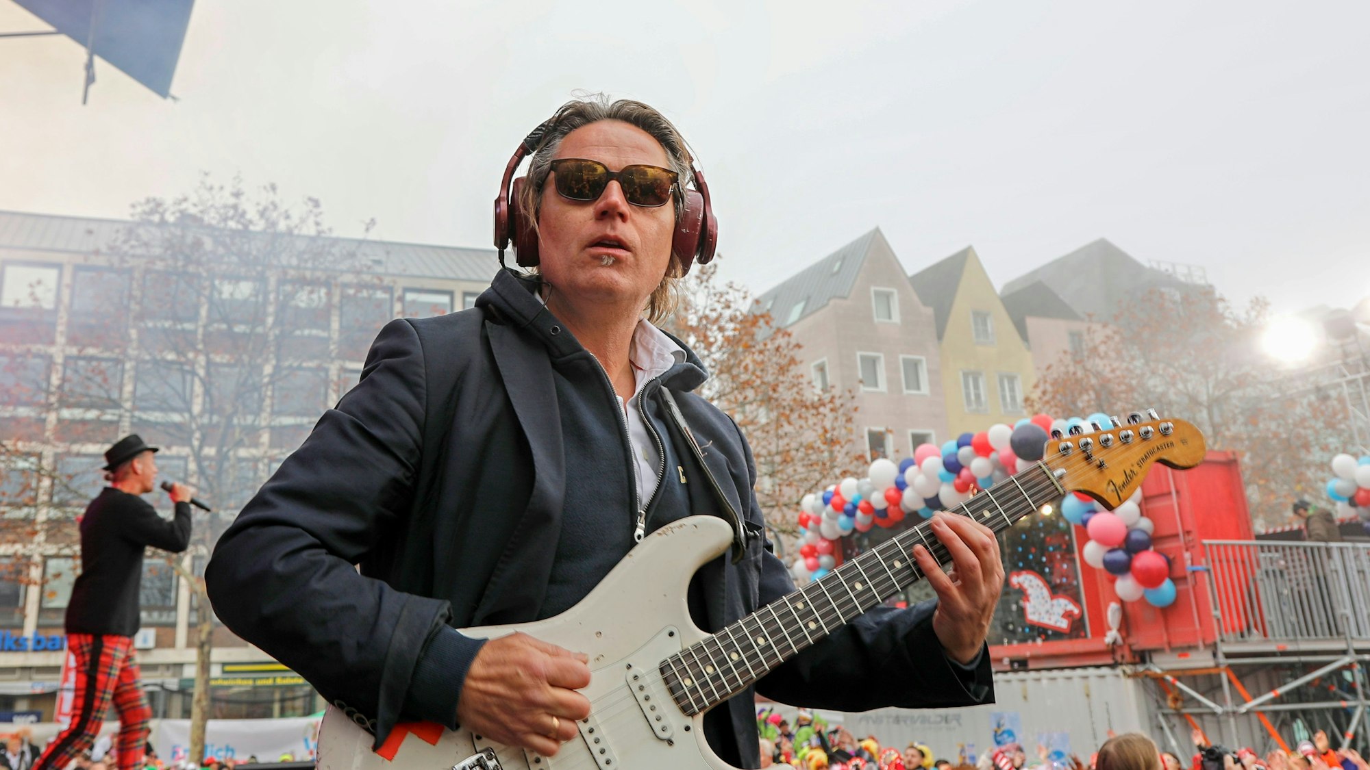 Harry Alfter, hier am 11.11. 2021, hat Corona.