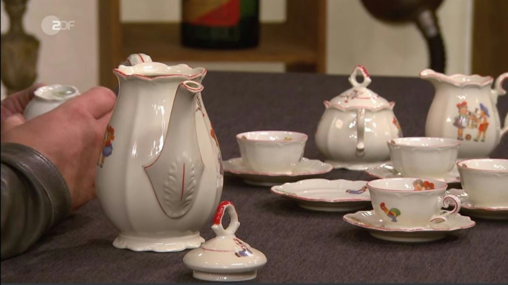 Bares für Rares vom 21. Februar 2022.
Screenshot ZDF