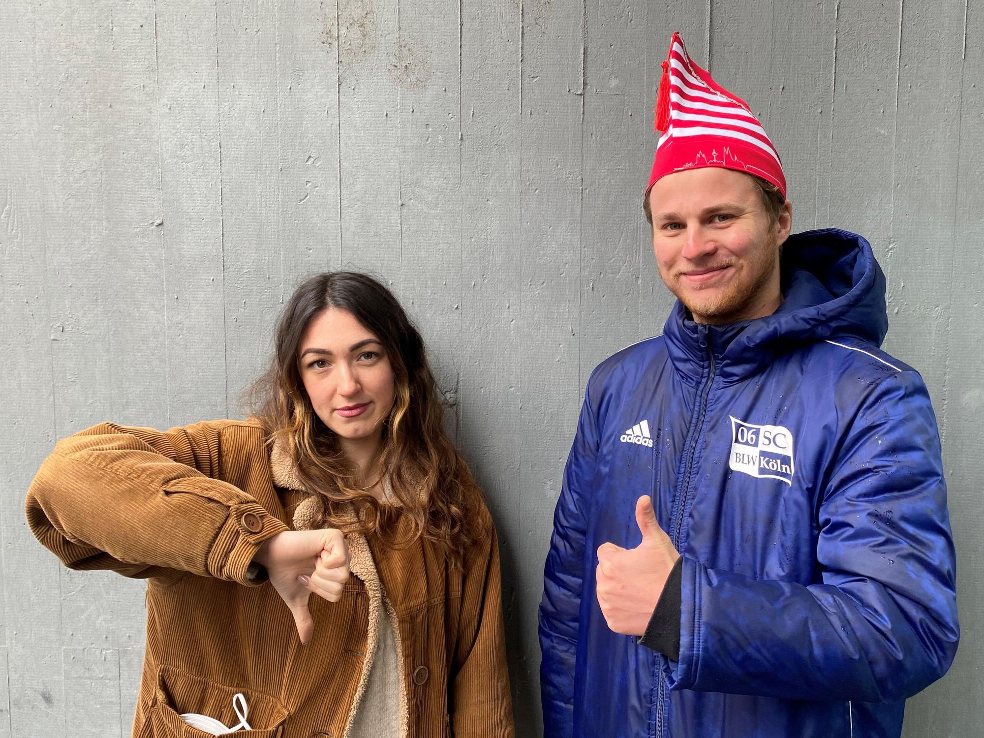 Laura (l.) und Felix (r.)