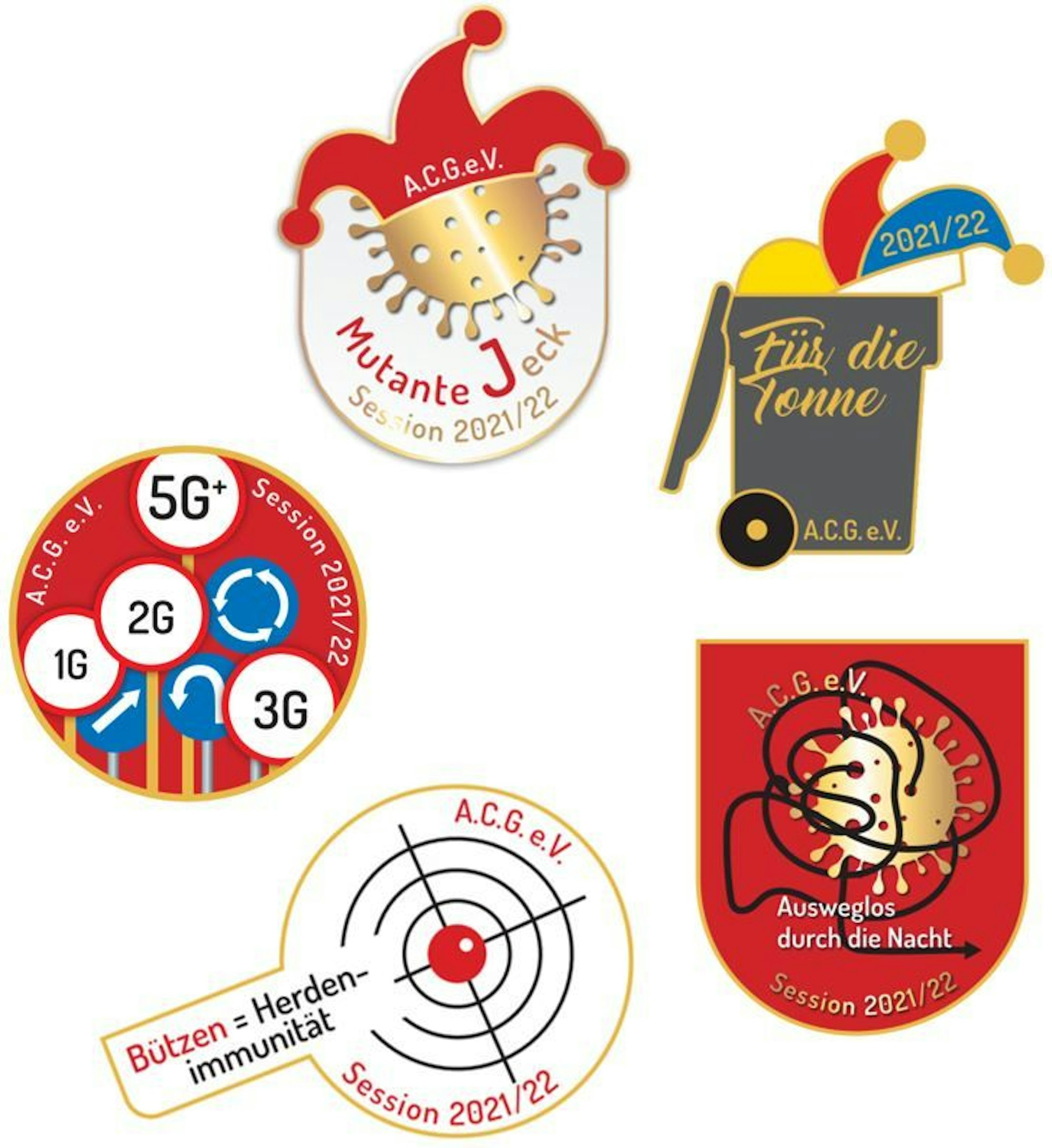 Fünf Euro kostet ein Pin – vier Euro werden davon an den Förderverein für krebskranke Kinder e.V. gespendet.