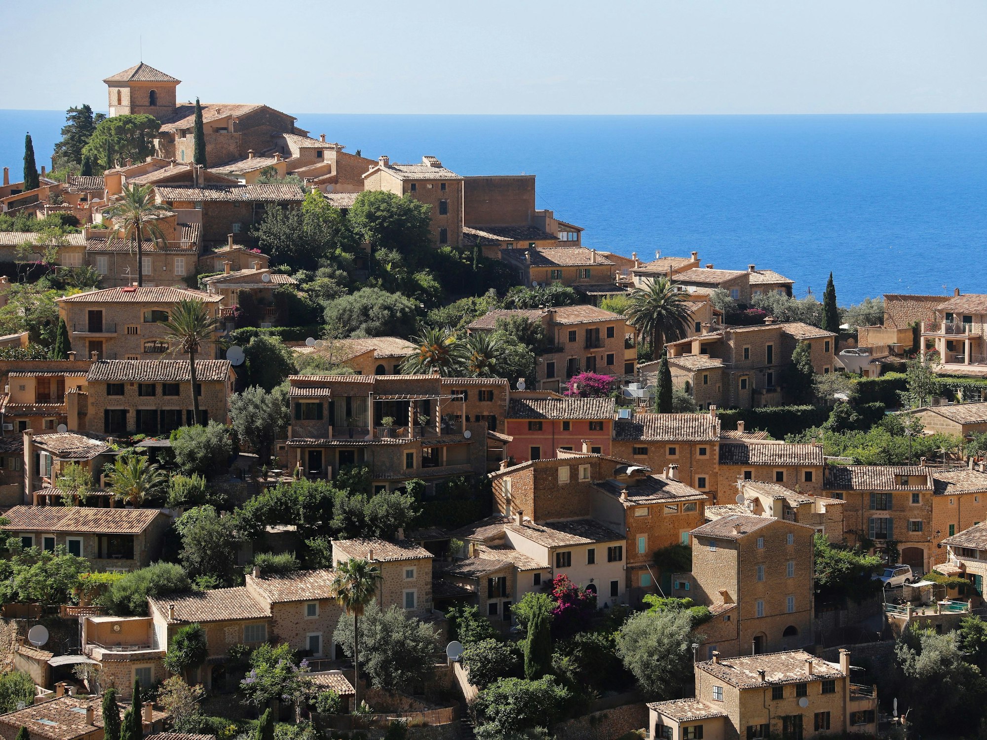 Auch in Deià (hier ein Arachivfoto von 2020) war das Beben deutlich zu spüren.