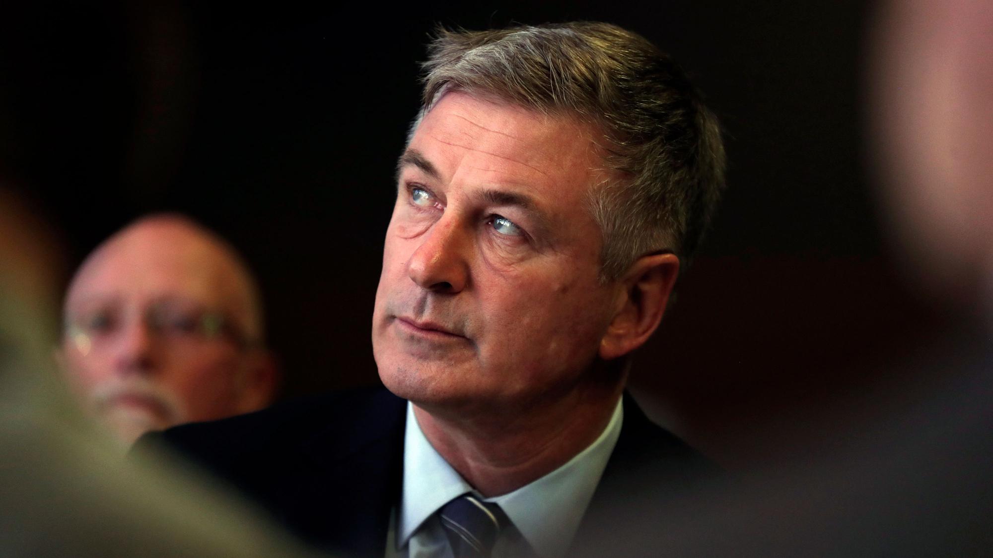 Alec Baldwin, US-Schauspieler, während der Herbst-Gala der demokratischen Partei im US-Staat Iowa.