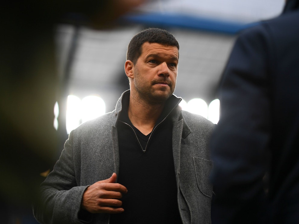 Michael Ballack beim Spiel Chelsea gegen Frankfurt im Stadion