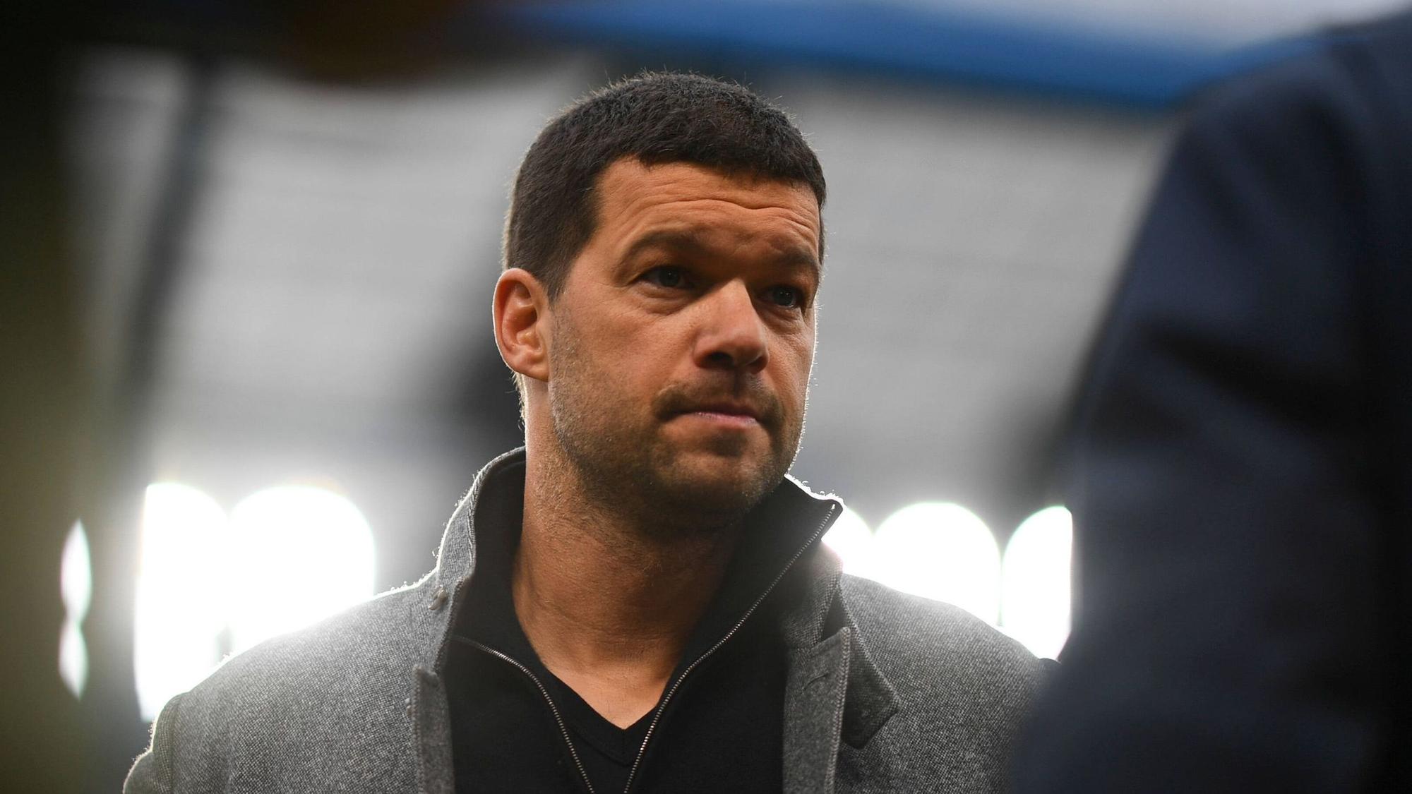 Michael Ballack beim Spiel Chelsea gegen Frankfurt im Stadion