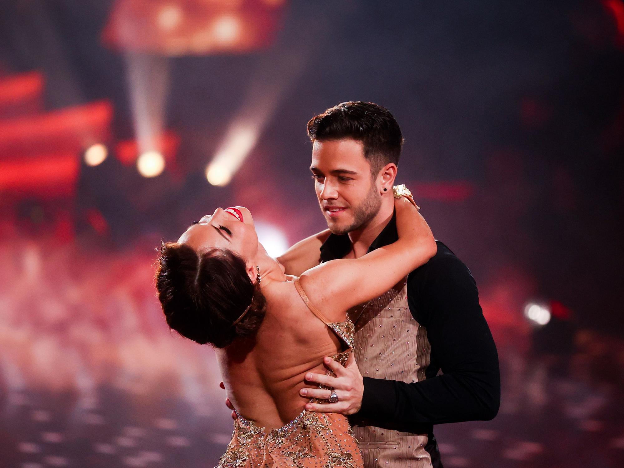 Sänger Luca Hänni und Profitänzerin Christina Luft, hier im März 2020 bei der RTL-Tanzshow „Let’s Dance“.