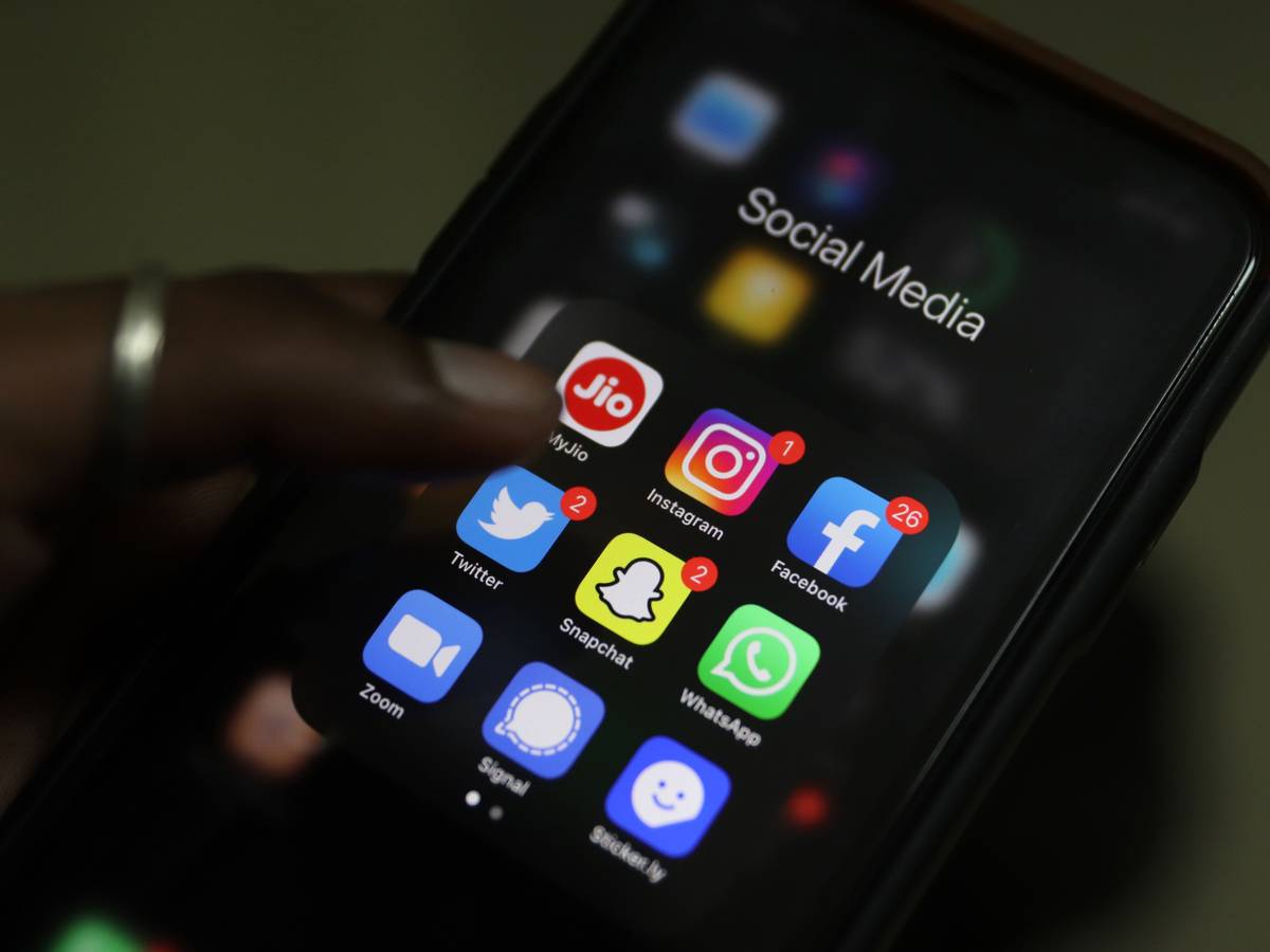 Apps von sozialen Netzwerken und Messengerdiensten