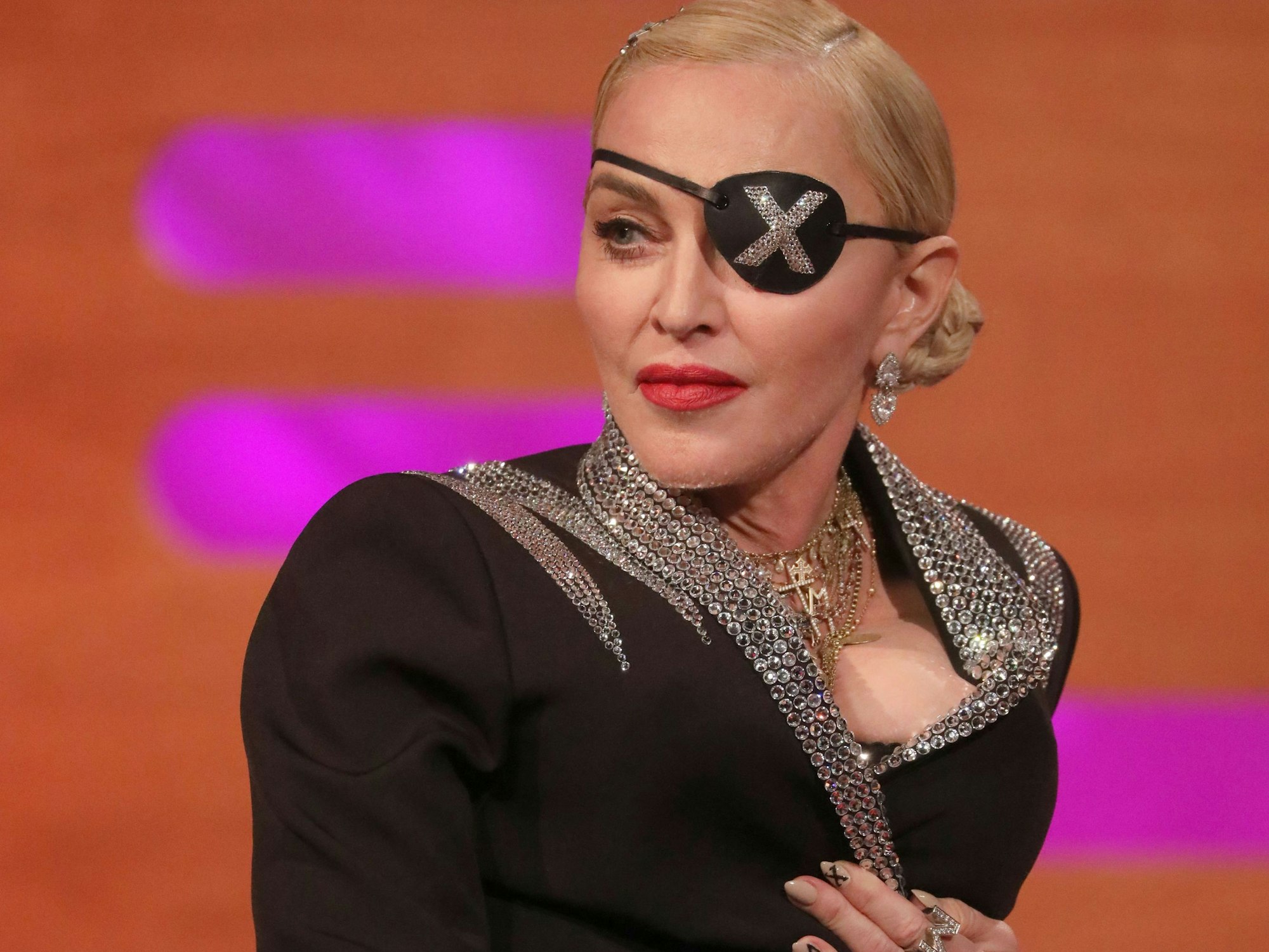 Popsängerin Madonna, hier im Jahr 2019, hat in einem Videoclip mit Wladimir Putin abgerechnet.