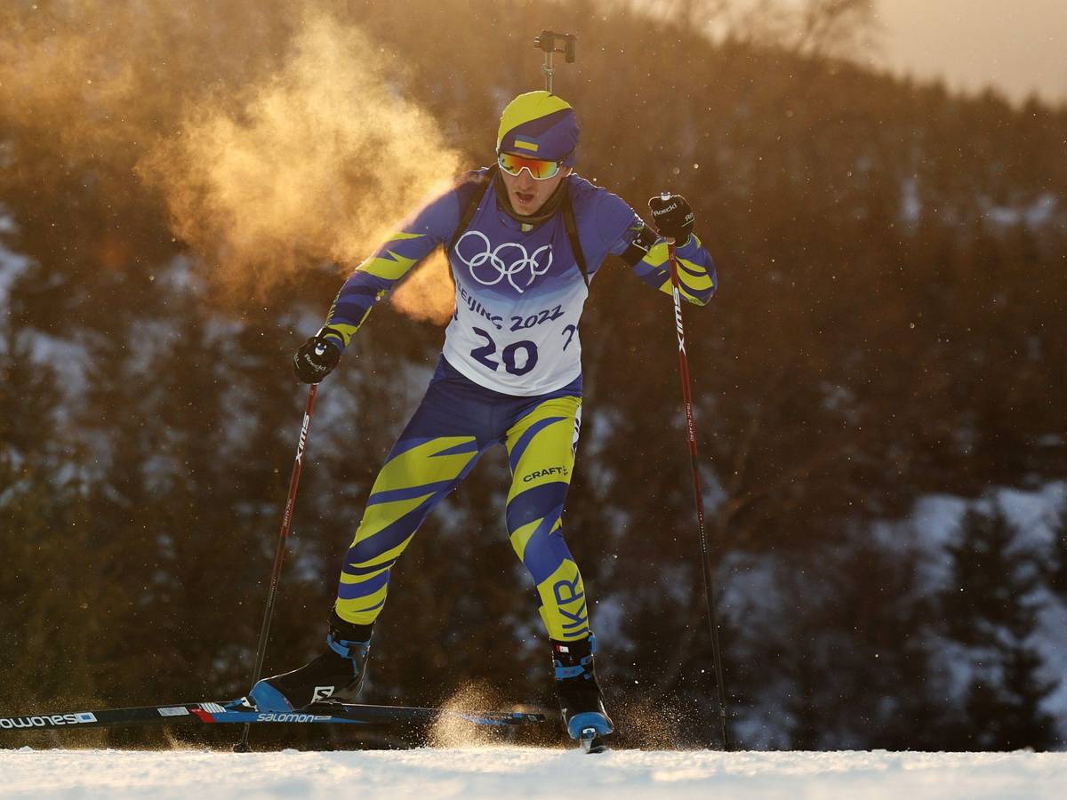 Dmytro Pidrutschnyj bei seinem letzten Olympia-Auftritt in Peking.
