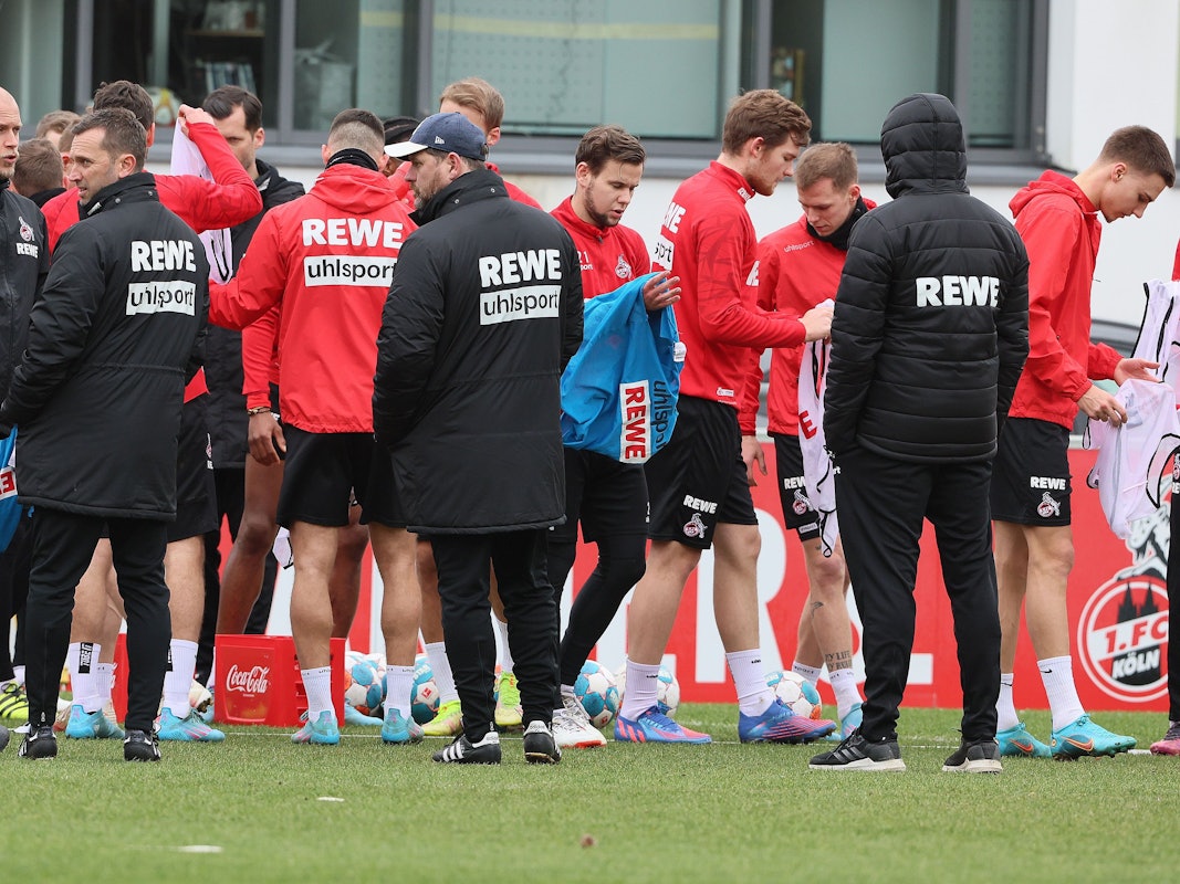 Steffen Baumgart trainiert den 1. FC Köln am Geißbockheim.