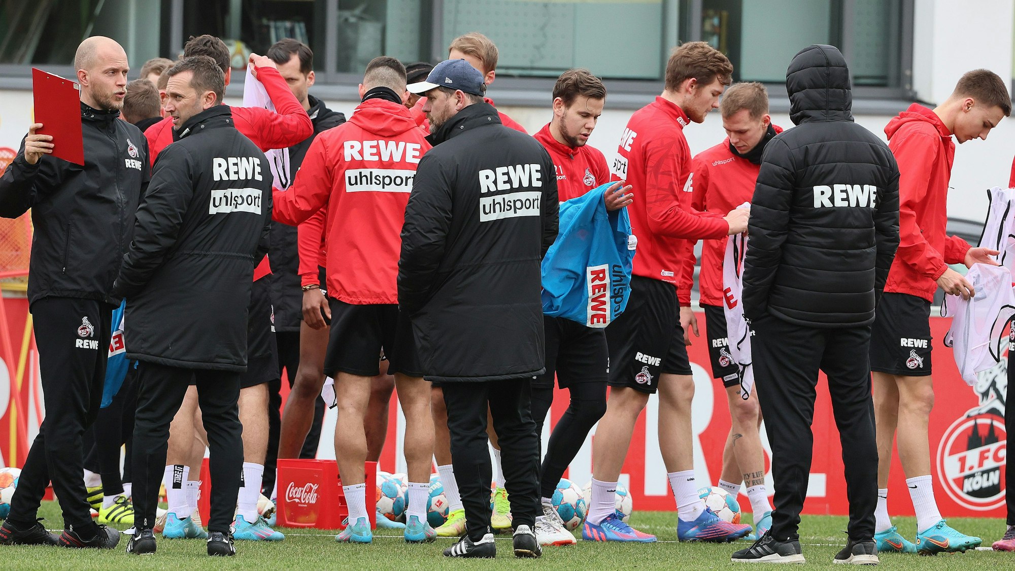 Steffen Baumgart trainiert den 1. FC Köln am Geißbockheim.