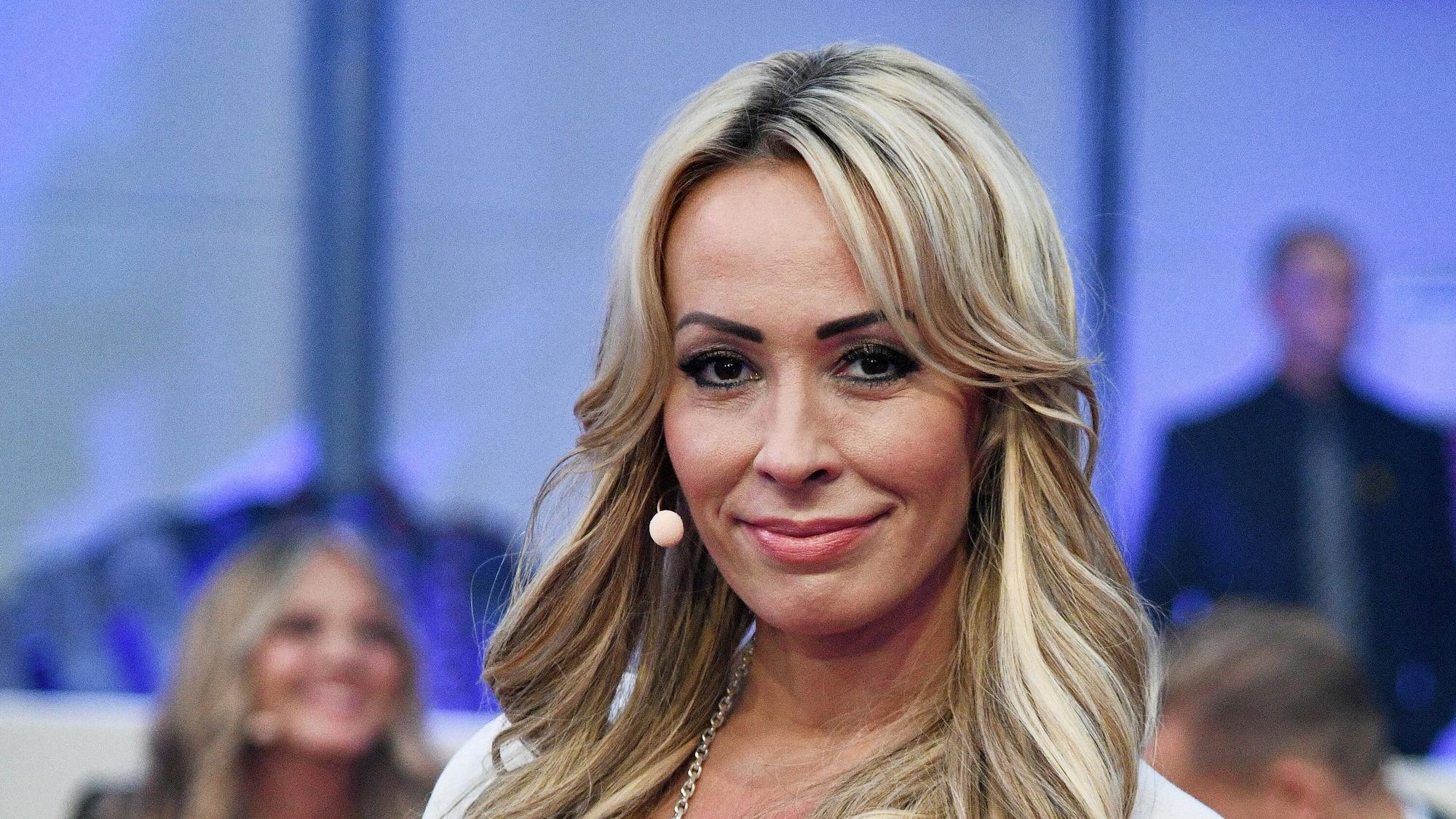 Cora Schumacher, ehemalige Rennfahrerin, aufgenommen bei der Sat.1-Show "Promi Big Brother 2018".