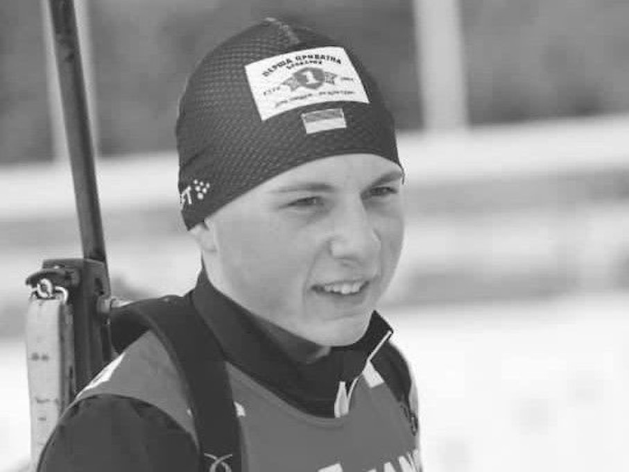 Der ukrainische Biathlet Yevhen Malyshev kam beim Krieg gegen Russland ums Leben. Bild vom ukrainischen Biathlon Verband.