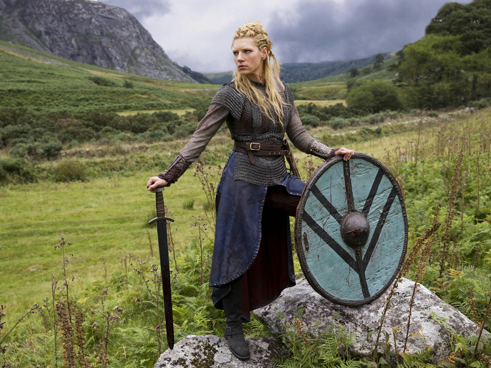 Wikingerkönigin Lagertha.
