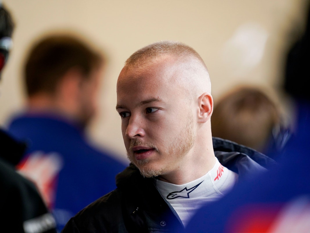 Nikita Mazepin aus Russland vom Team Haas-Ferrari.