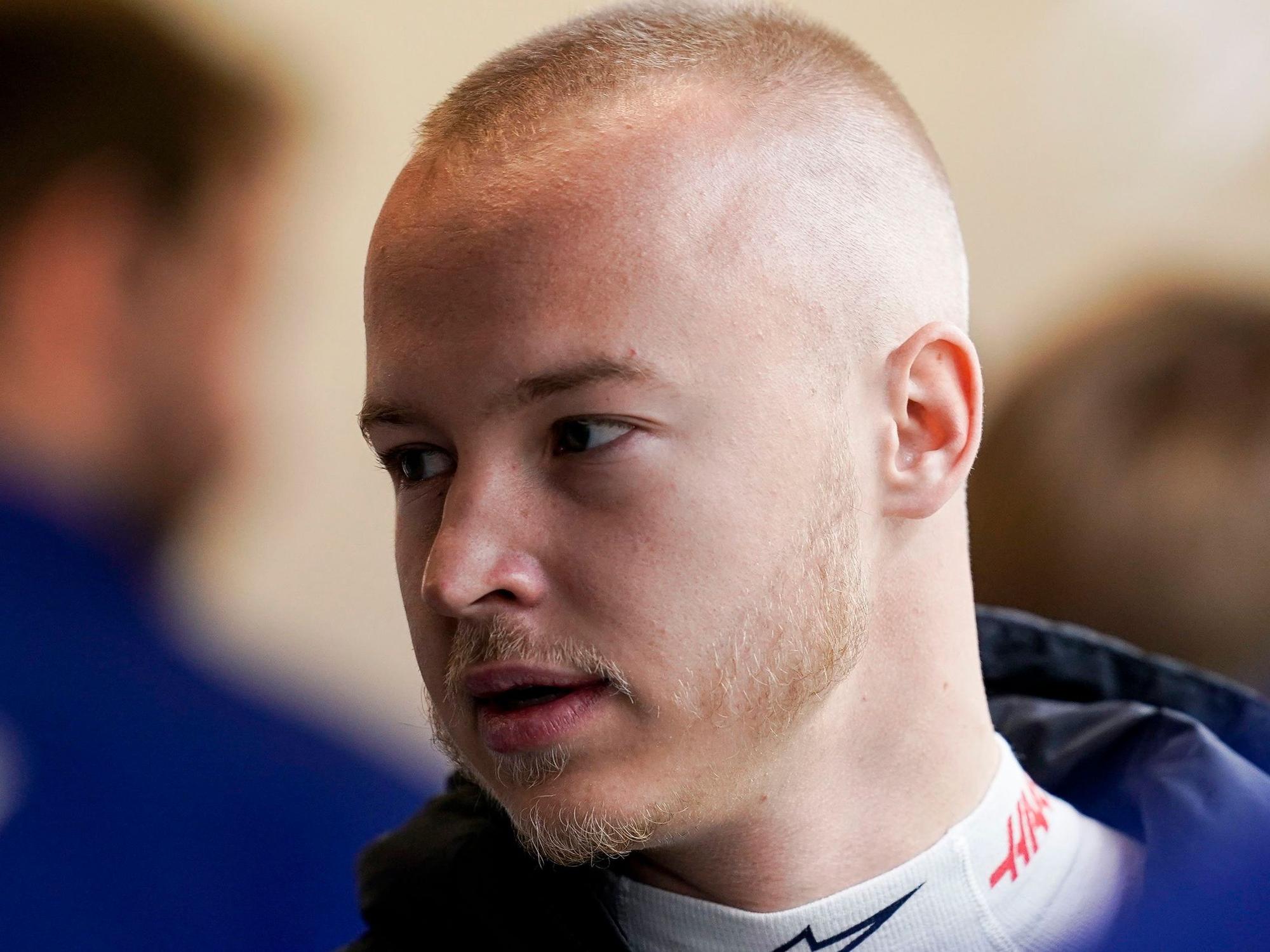 Nikita Mazepin aus Russland vom Team Haas-Ferrari.