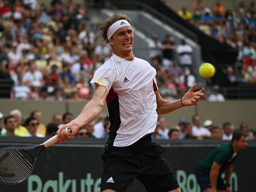 Alexander Zverev spielt beim Davis Cup.