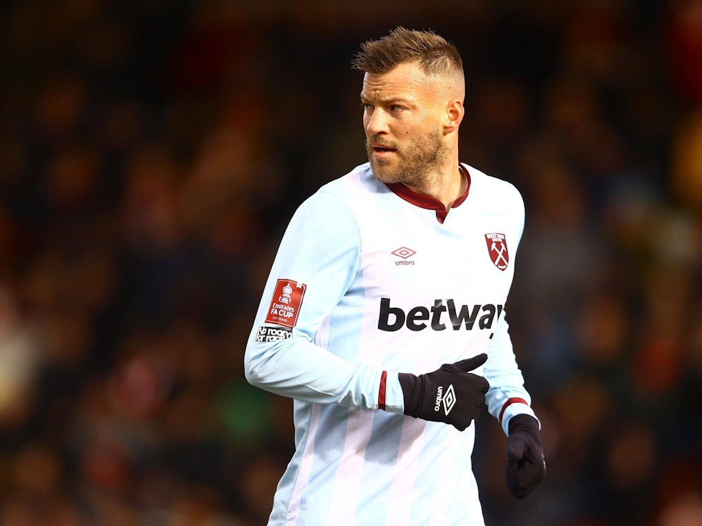 Andriy Yarmolenko spielt für West Ham United.