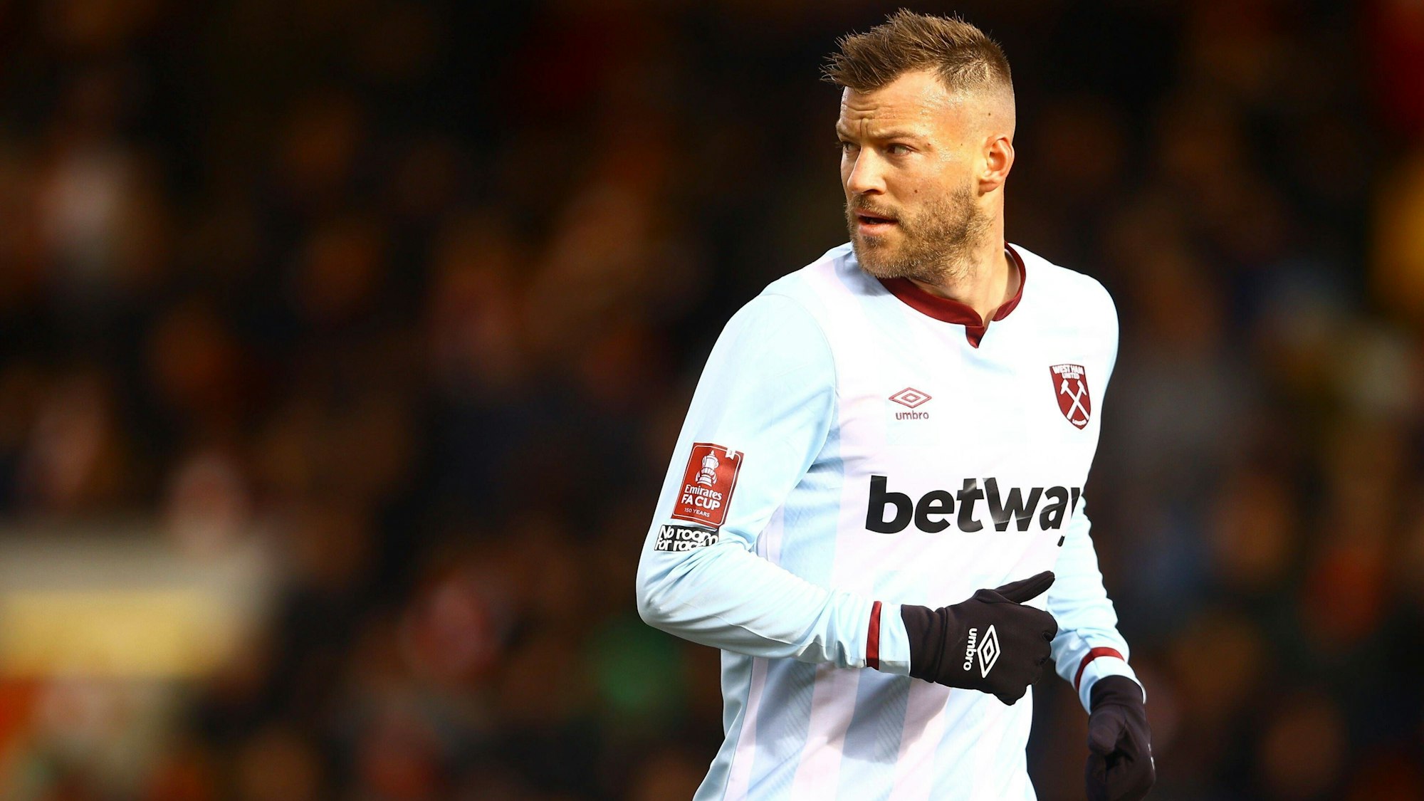 Andriy Yarmolenko spielt für West Ham United.