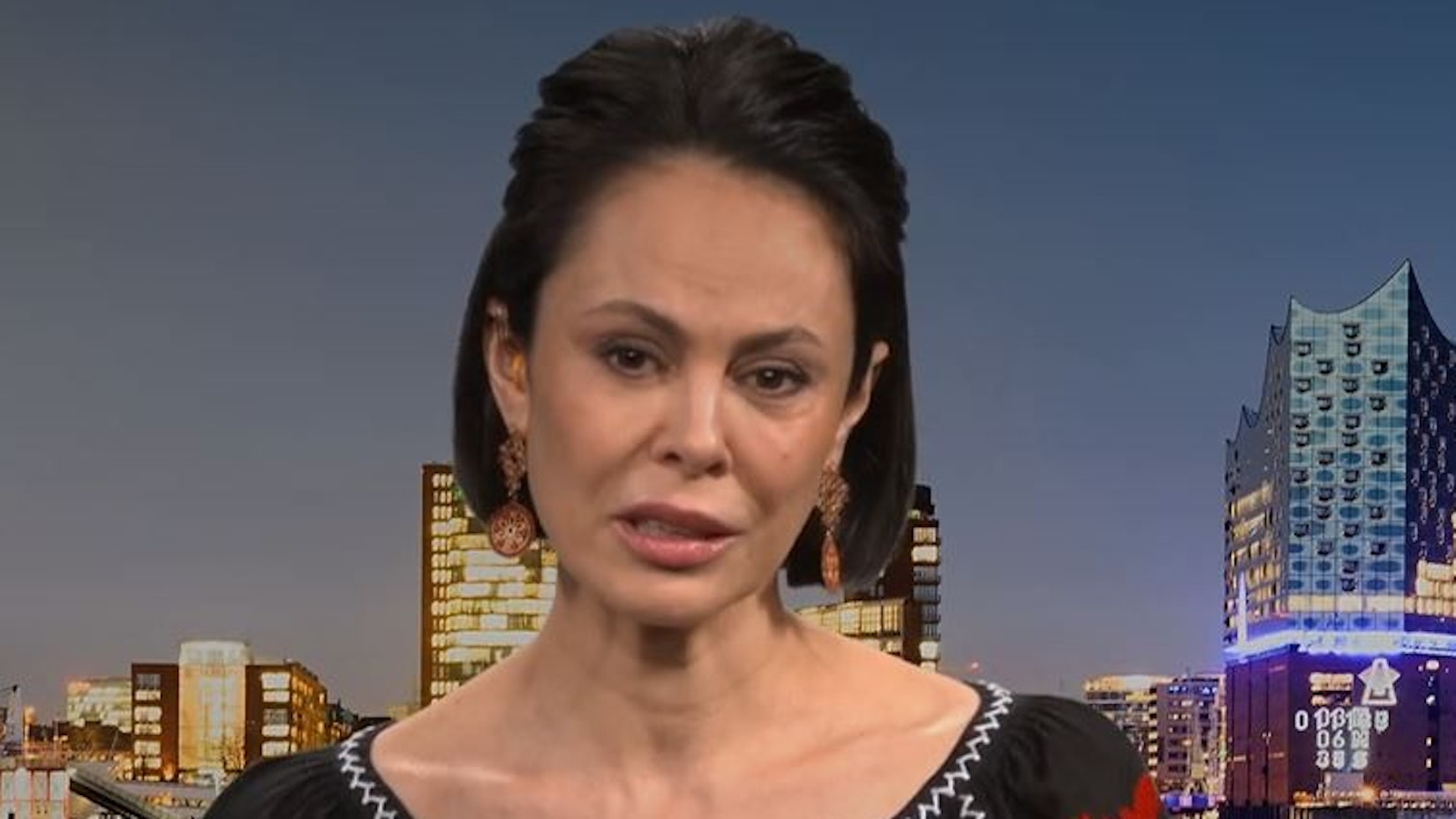 Natalia Klitschko in der ARD-Sendung „Wir helfen - gemeinsam für die Ukraine“.