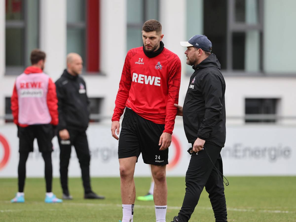 Steffen Baumgart im Gespräch mit Jeff Chabot