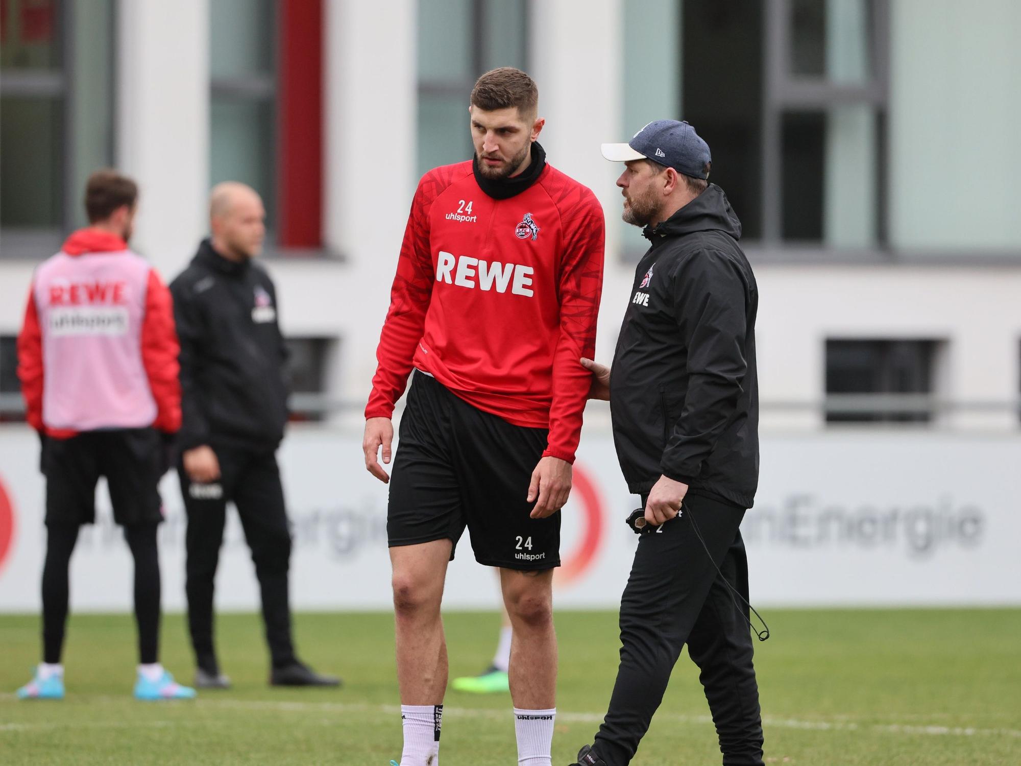 Steffen Baumgart im Gespräch mit Jeff Chabot