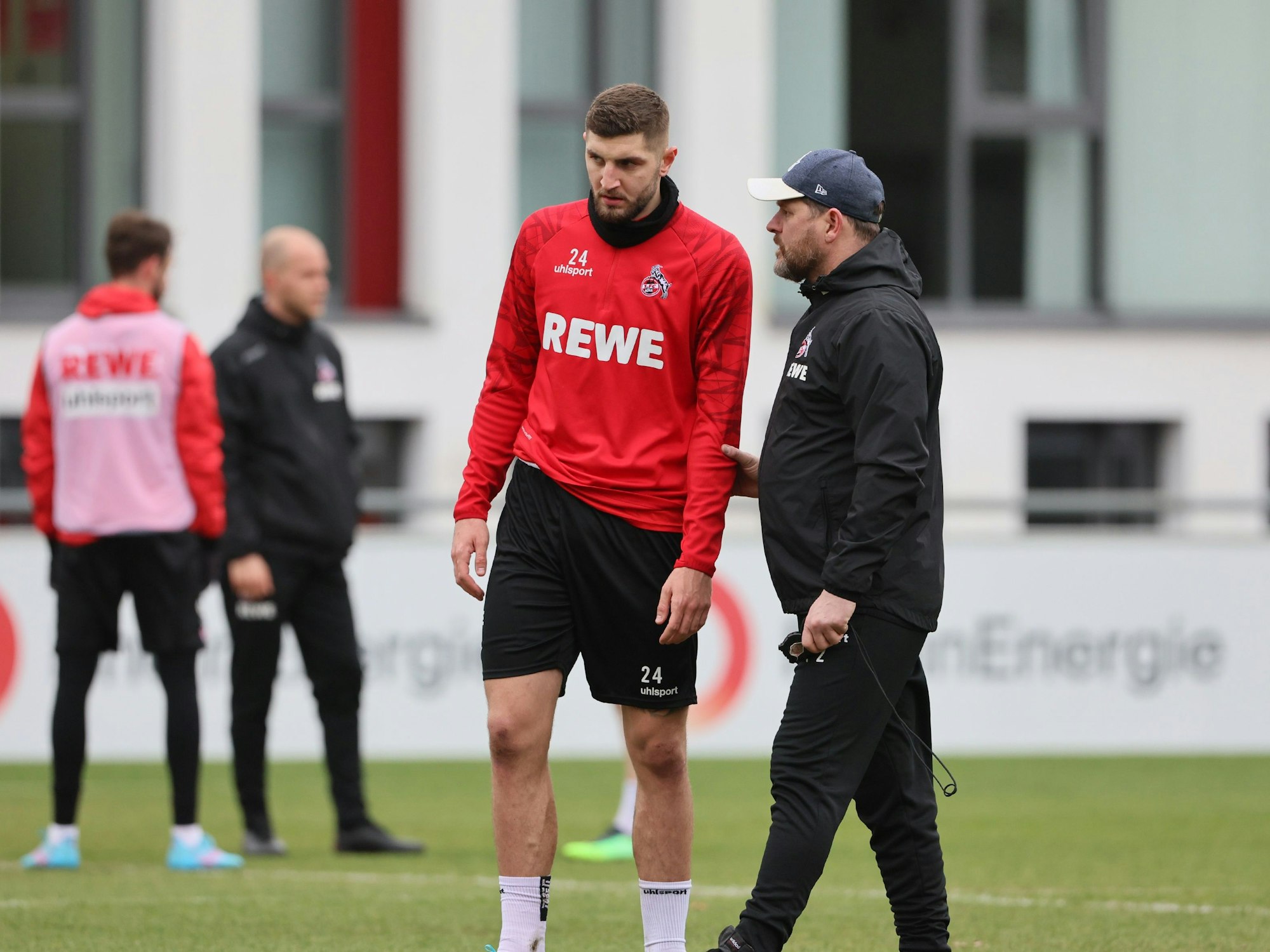 Steffen Baumgart im Gespräch mit Jeff Chabot